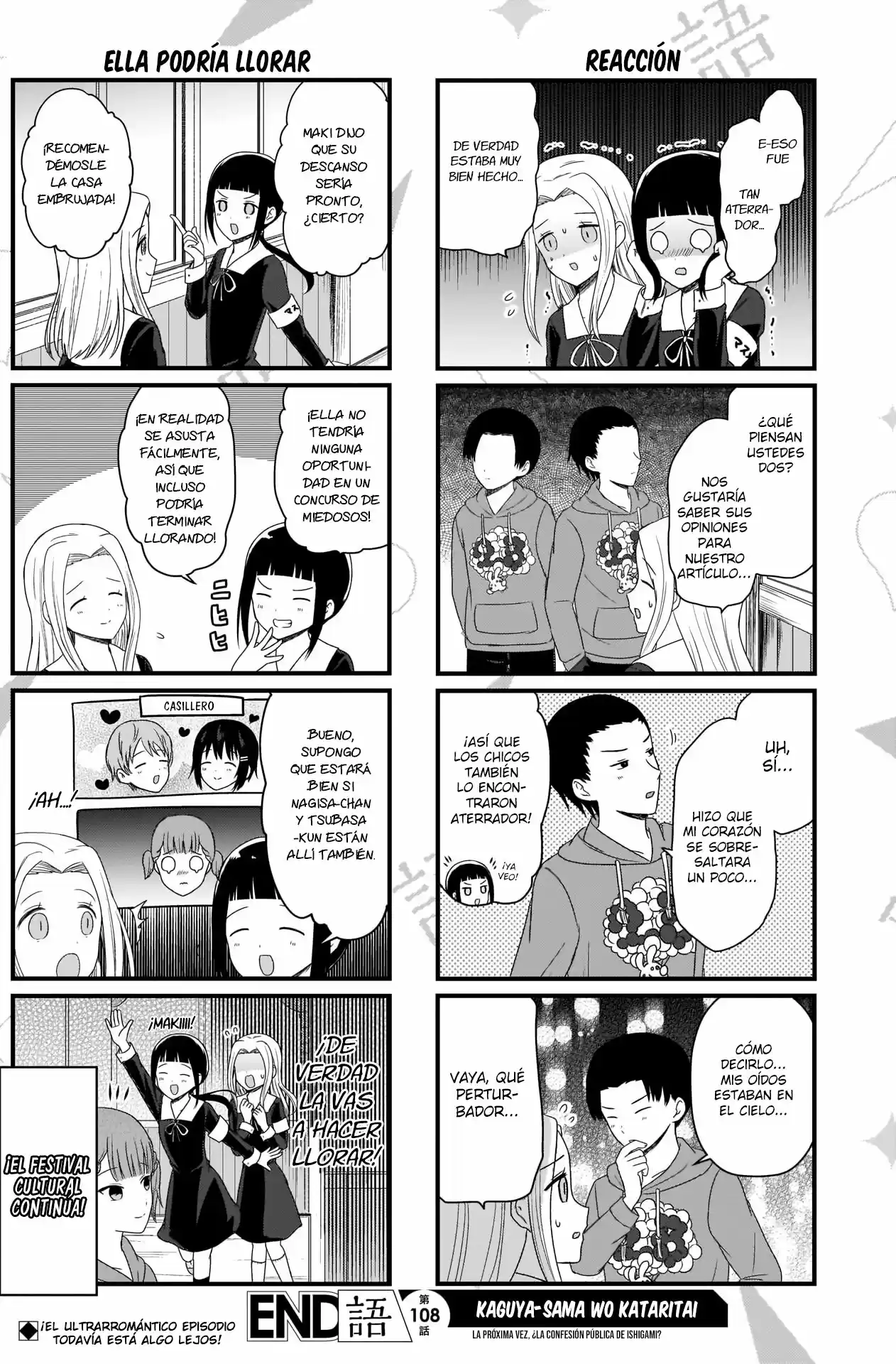 Kaguya-sama Wo Kataritai - Capítulo 108 - Página 5 - LectorTMOo
