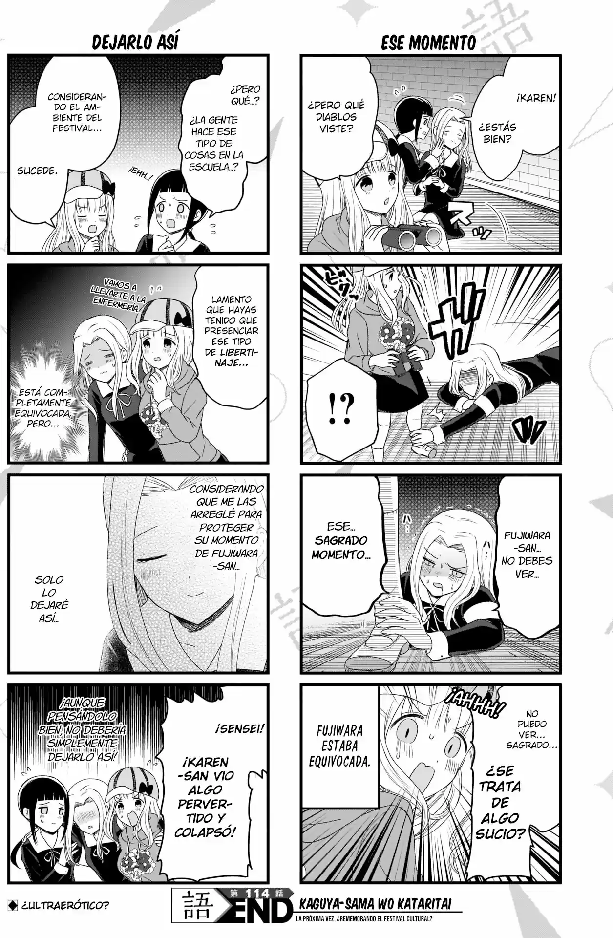 Kaguya-sama Wo Kataritai - Capítulo 114 - Página 4 - LectorTMOo