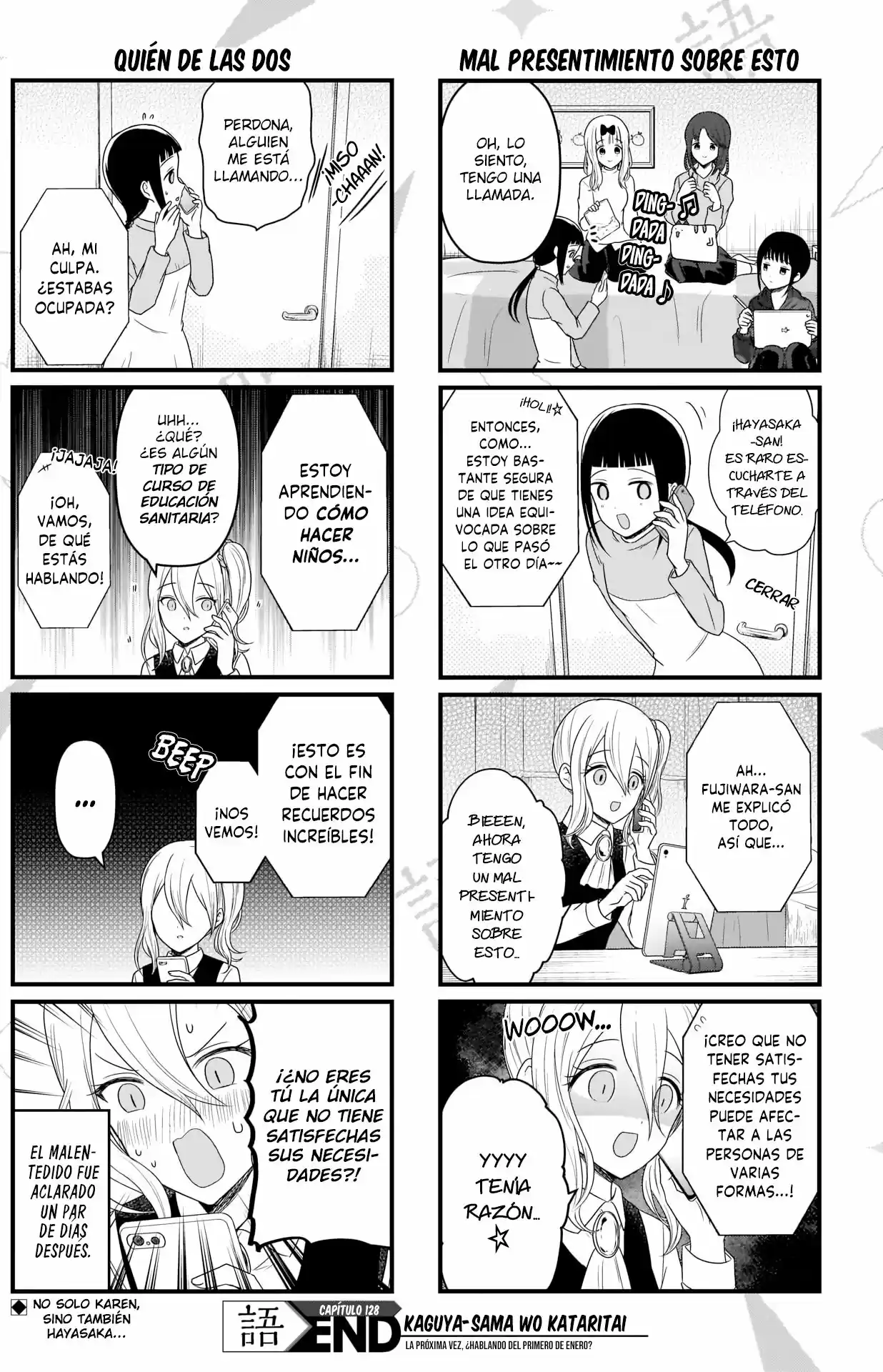 Kaguya-sama Wo Kataritai - Capítulo 128 - Página 6 - LectorTMOo
