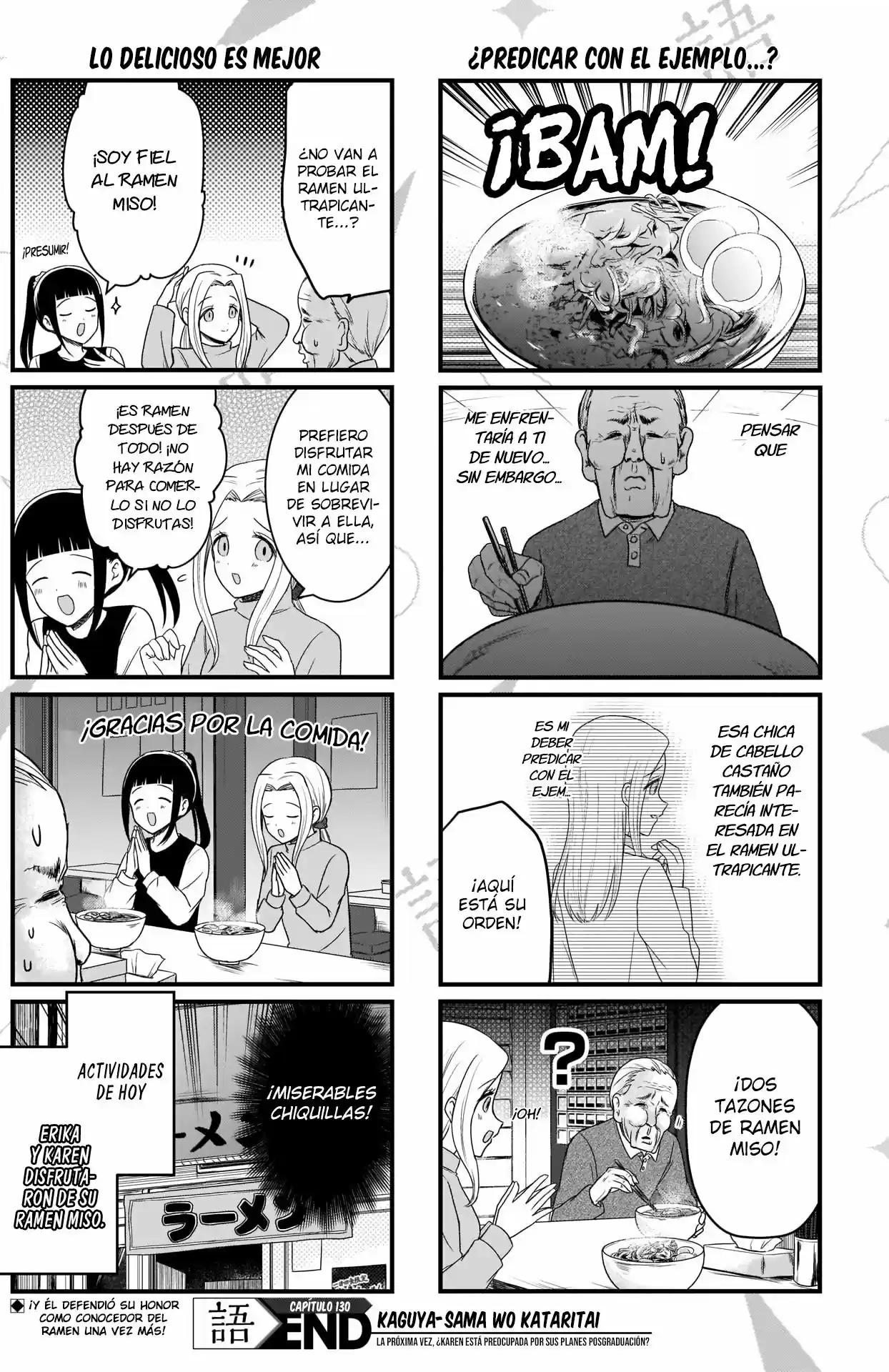 Kaguya-sama Wo Kataritai - Capítulo 130 - Página 5 - LectorTMOo