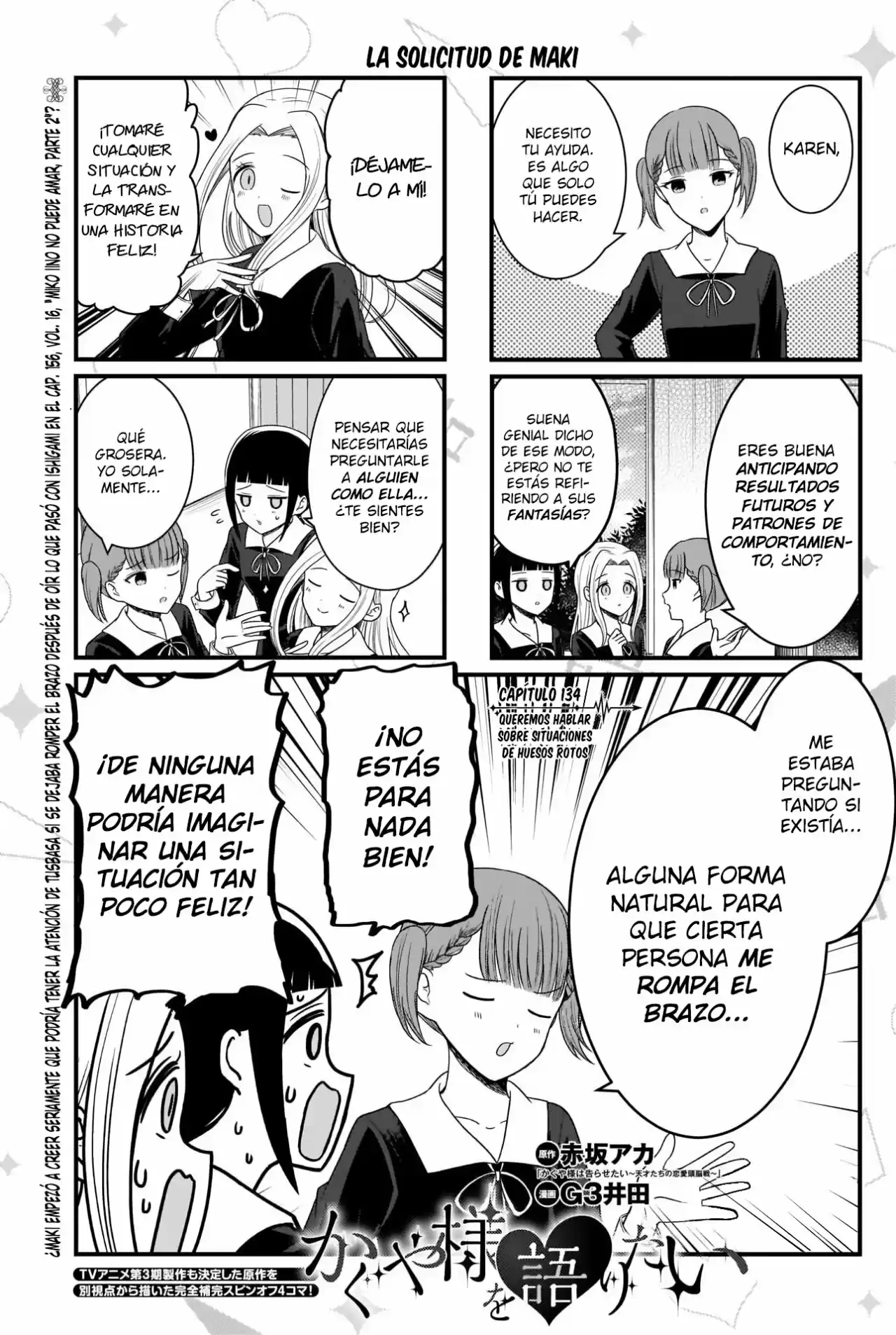 Kaguya-sama Wo Kataritai - Capítulo 134 - Página 2 - LectorTMOo
