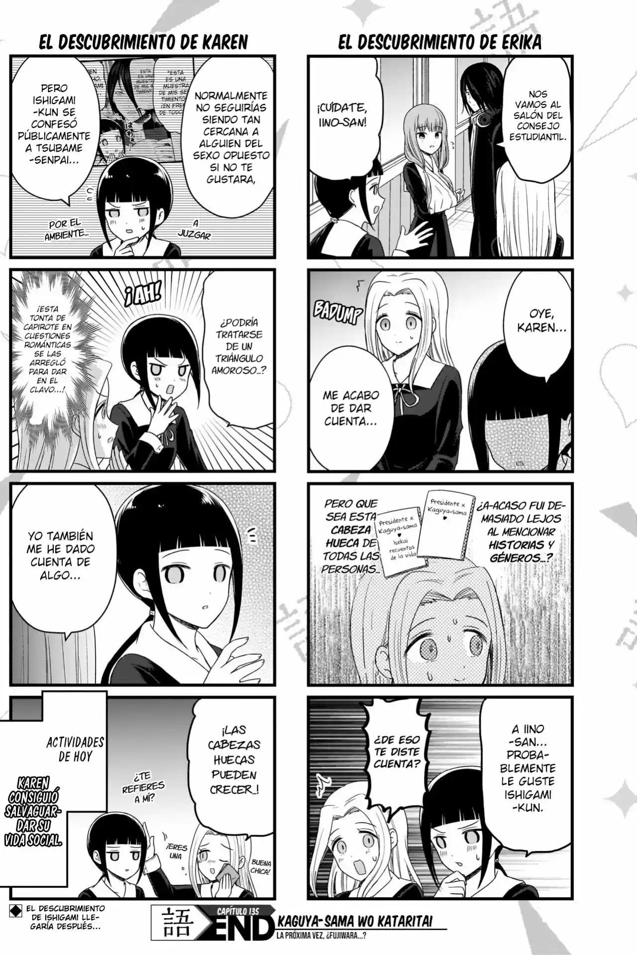 Kaguya-sama Wo Kataritai - Capítulo 135 - Página 5 - LectorTMOo