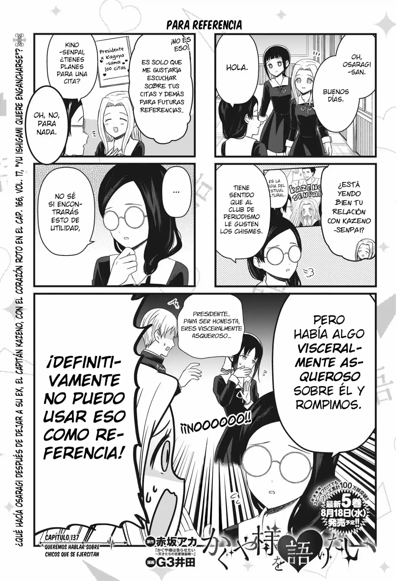 Kaguya-sama Wo Kataritai - Capítulo 137 - Página 2 - LectorTMOo