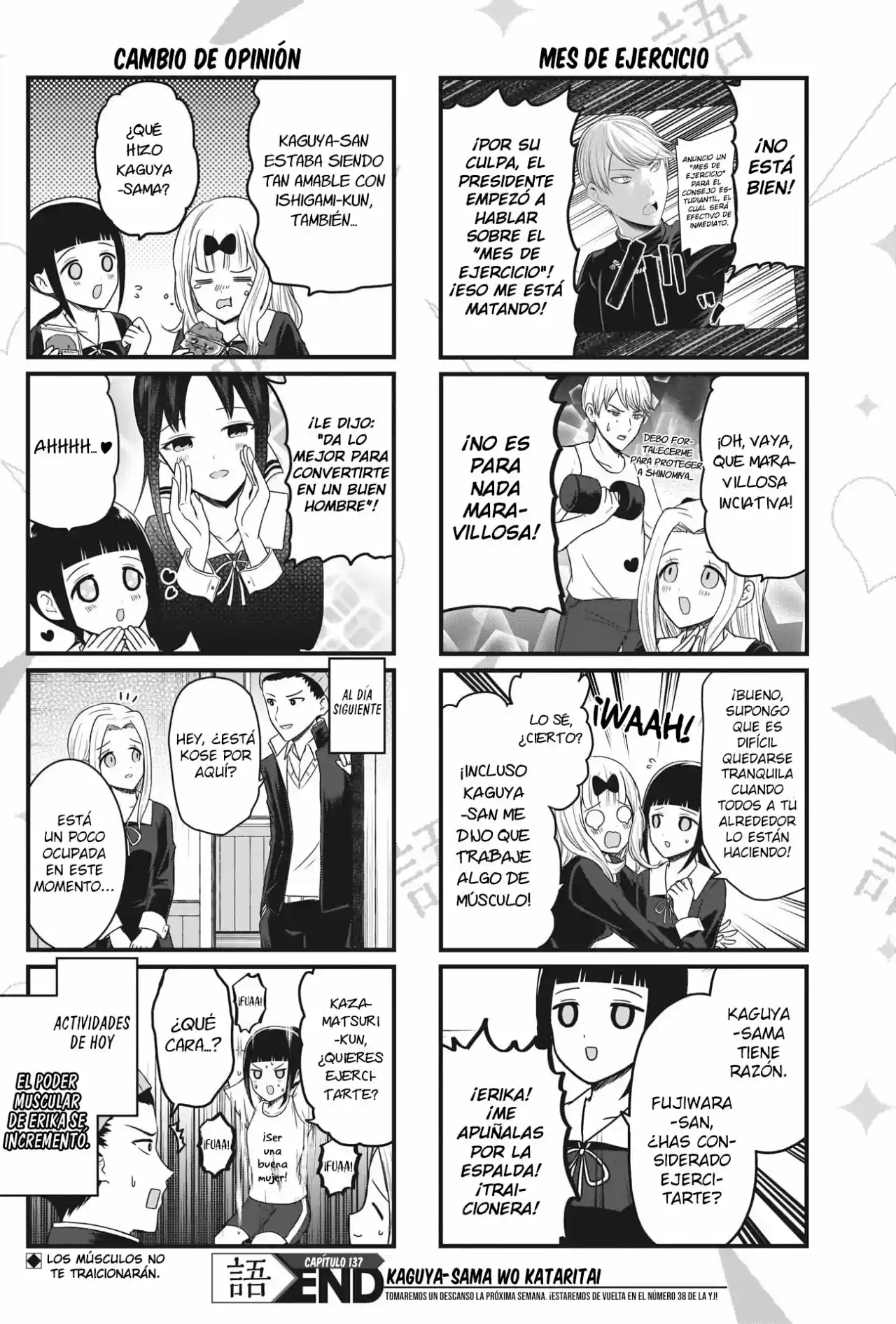 Kaguya-sama Wo Kataritai - Capítulo 137 - Página 5 - LectorTMOo