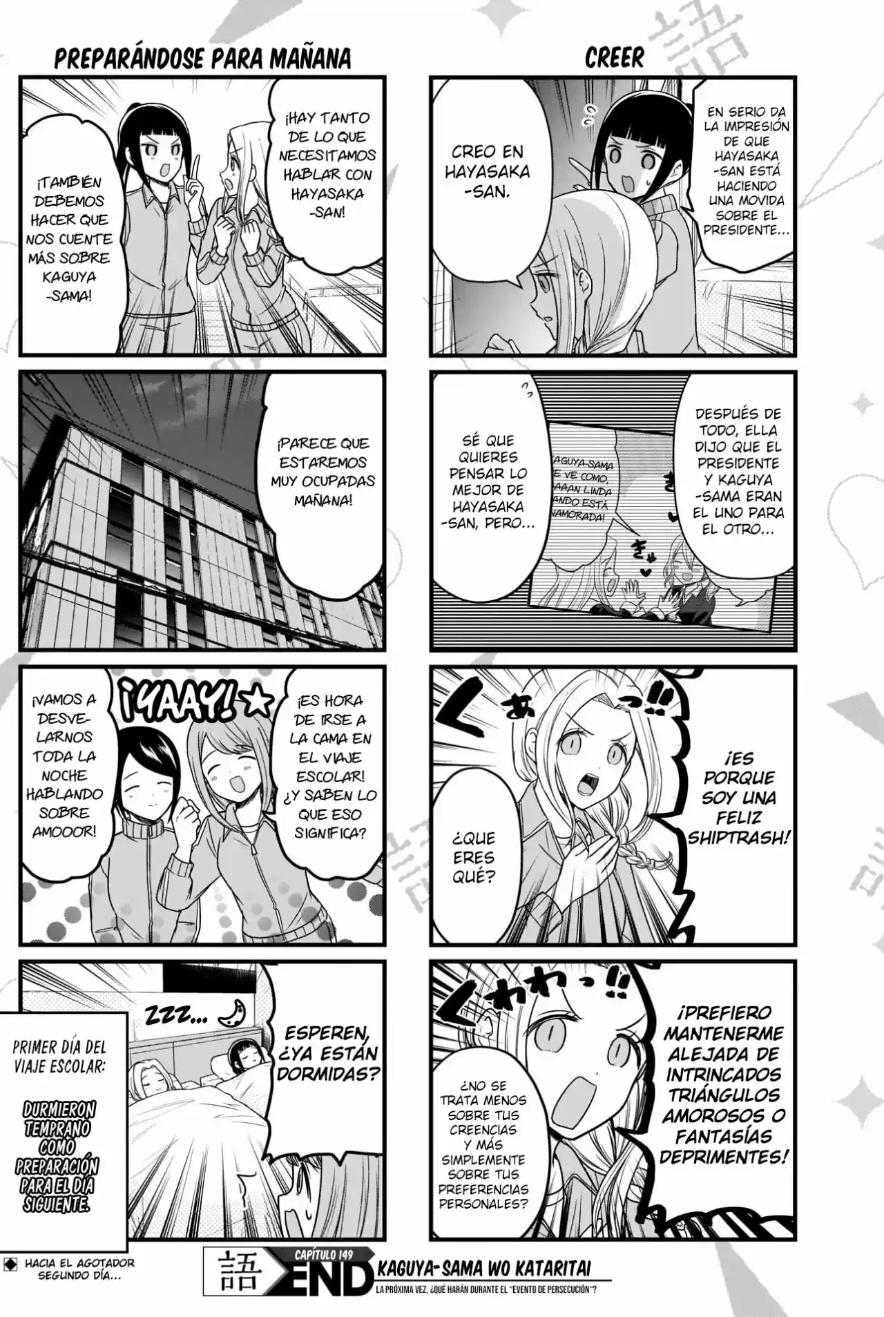 Kaguya-sama Wo Kataritai - Capítulo 149 - Página 4 - LectorTMOo