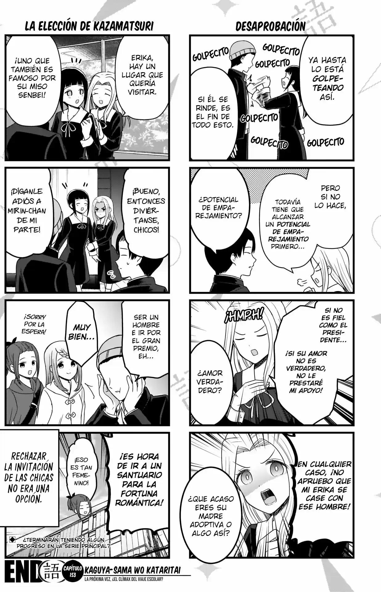 Kaguya-sama Wo Kataritai - Capítulo 153 - Página 4 - LectorTMOo