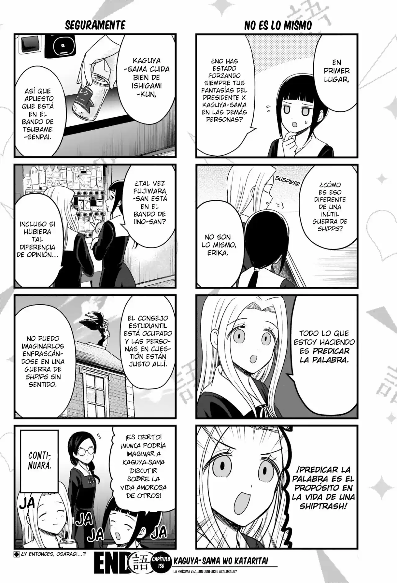 Kaguya-sama Wo Kataritai - Capítulo 156 - Página 6 - LectorTMOo