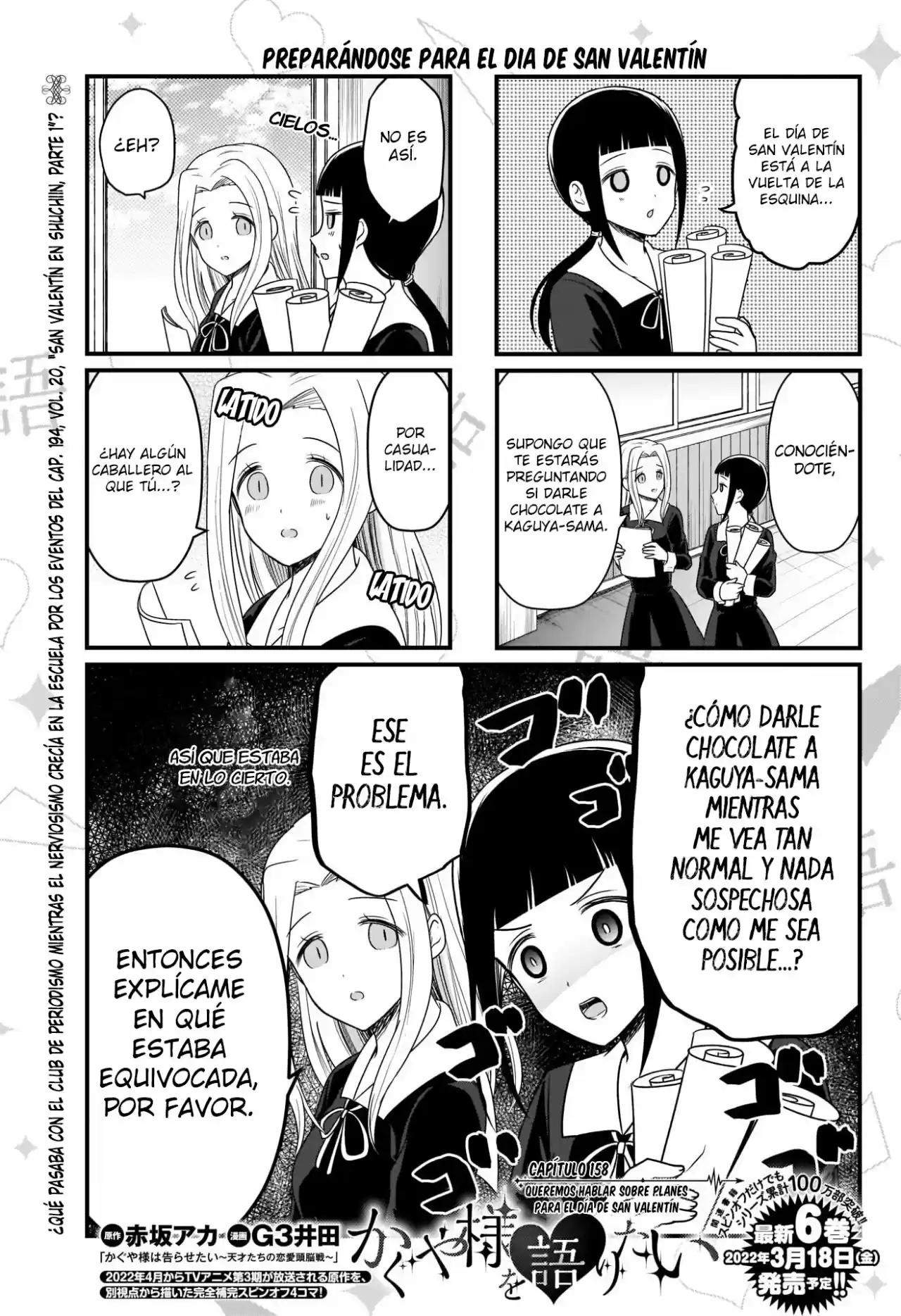 Kaguya-sama Wo Kataritai - Capítulo 158 - Página 2 - LectorTMOo