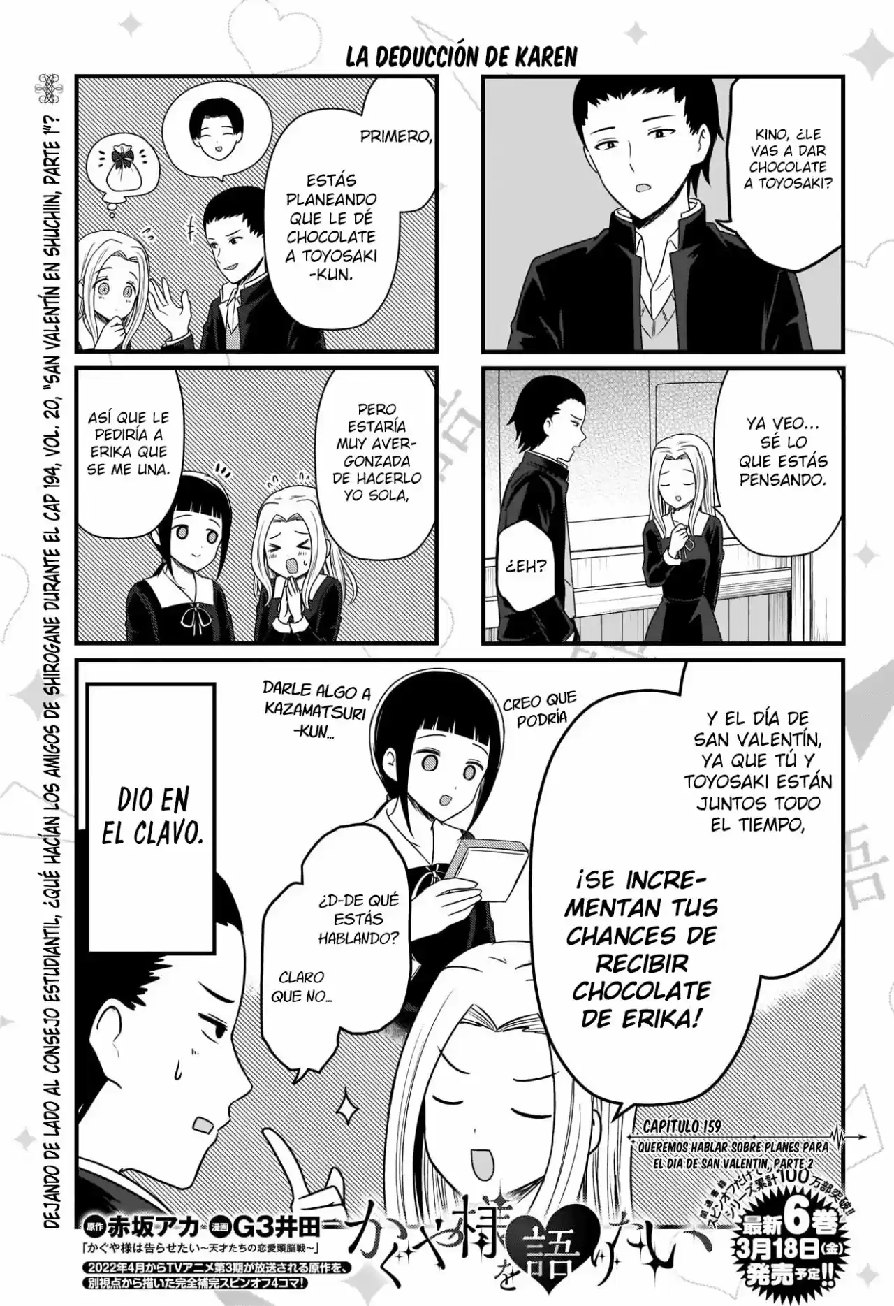 Kaguya-sama Wo Kataritai - Capítulo 159 - Página 2 - LectorTMOo