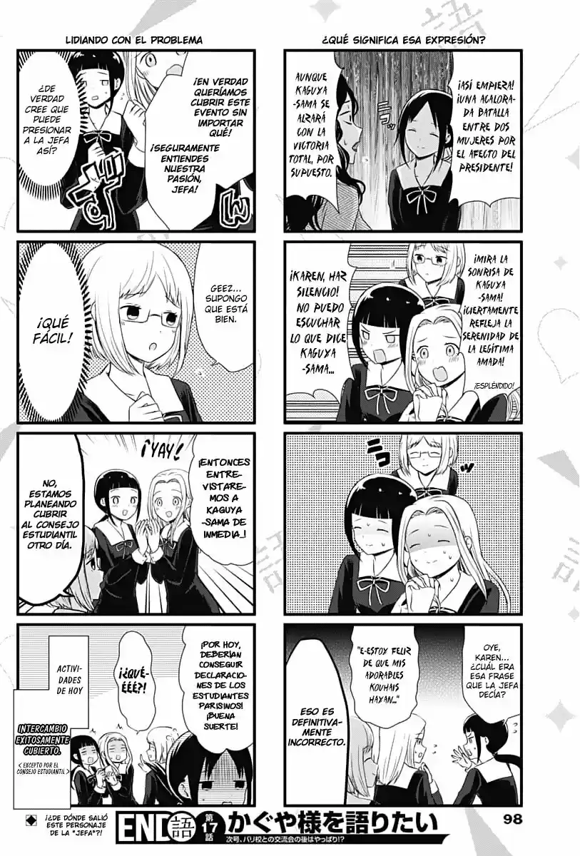 Kaguya-sama Wo Kataritai - Capítulo 17 - Página 4 - LectorTMOo
