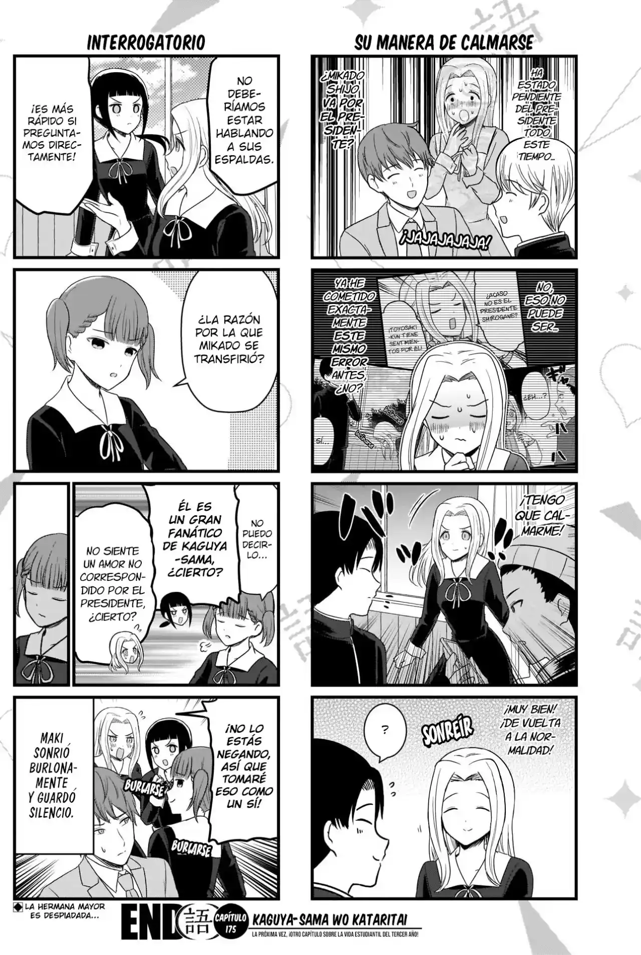 Kaguya-sama Wo Kataritai - Capítulo 175 - Página 4 - LectorTMOo