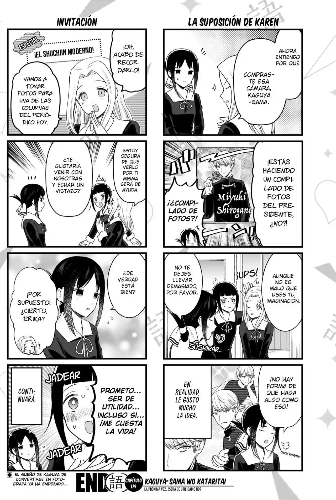 Kaguya-sama Wo Kataritai - Capítulo 179 - Página 4 - LectorTMOo
