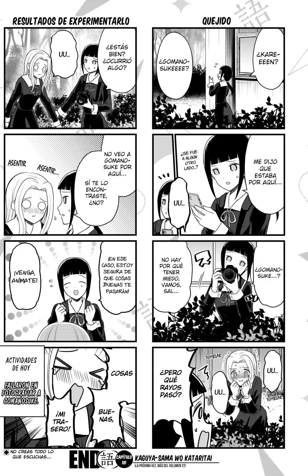 Kaguya-sama Wo Kataritai - Capítulo 182 - Página 5 - LectorTMOo