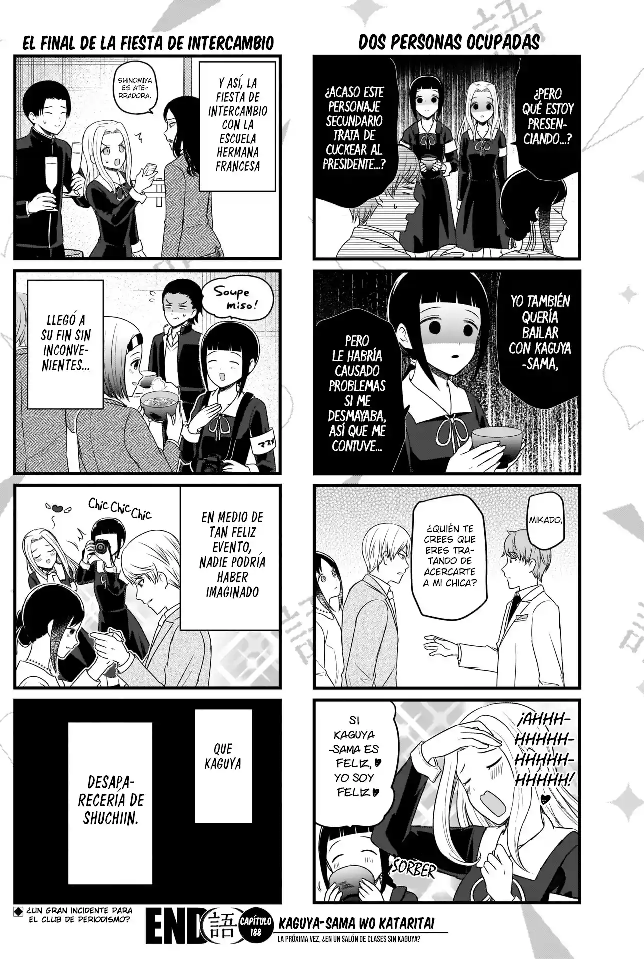 Kaguya-sama Wo Kataritai - Capítulo 188 - Página 4 - LectorTMOo
