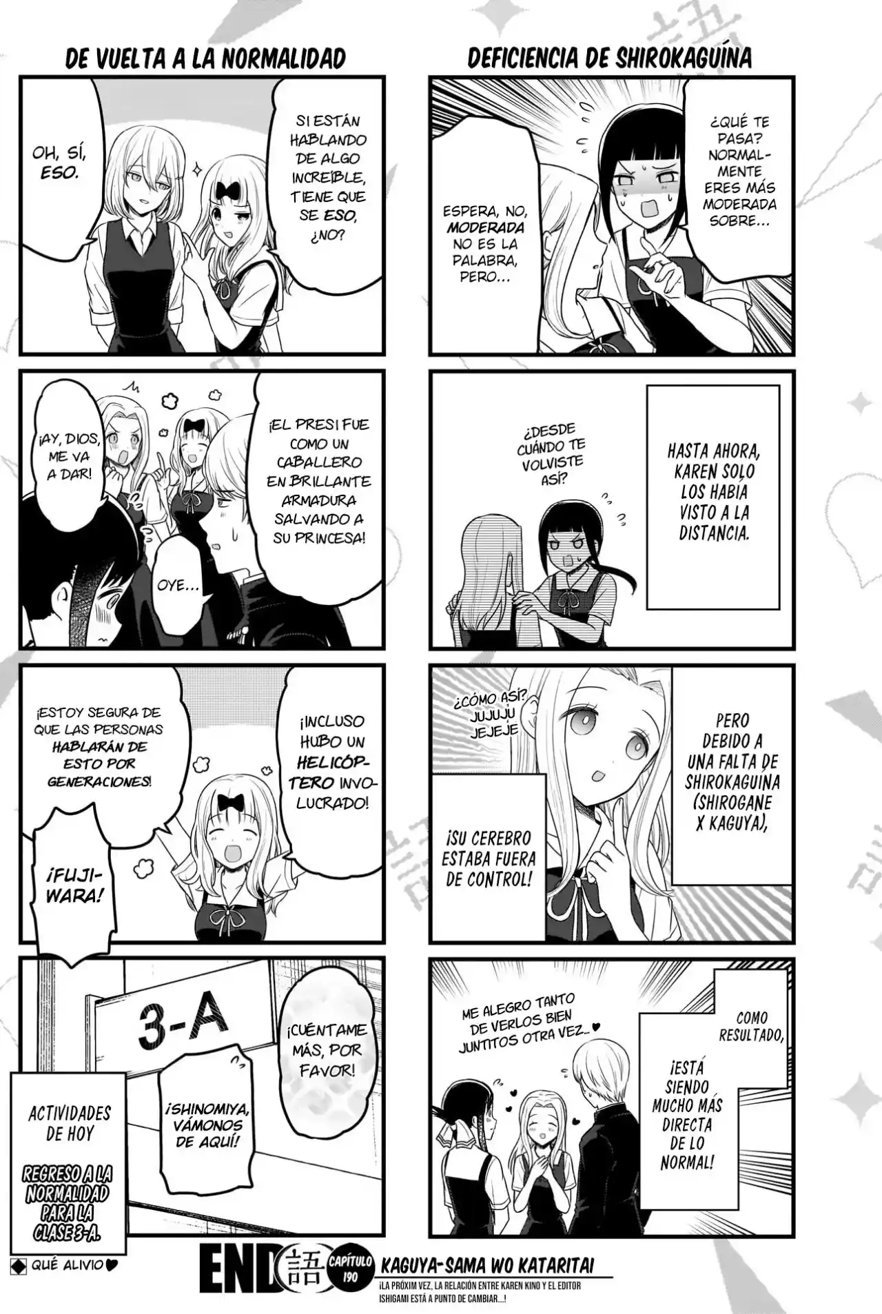 Kaguya-sama Wo Kataritai - Capítulo 190 - Página 5 - LectorTMOo