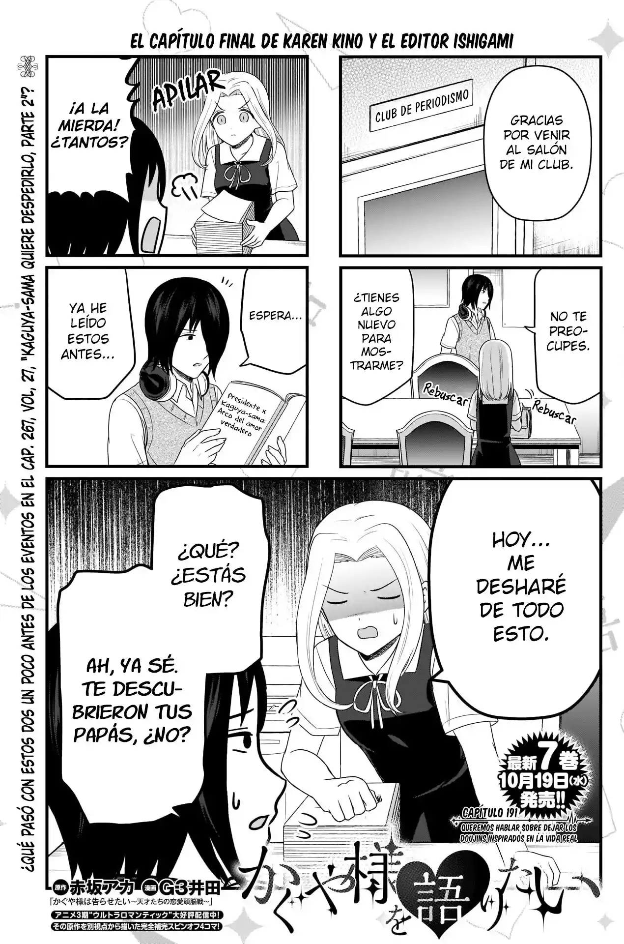 Kaguya-sama Wo Kataritai - Capítulo 191 - Página 2 - LectorTMOo