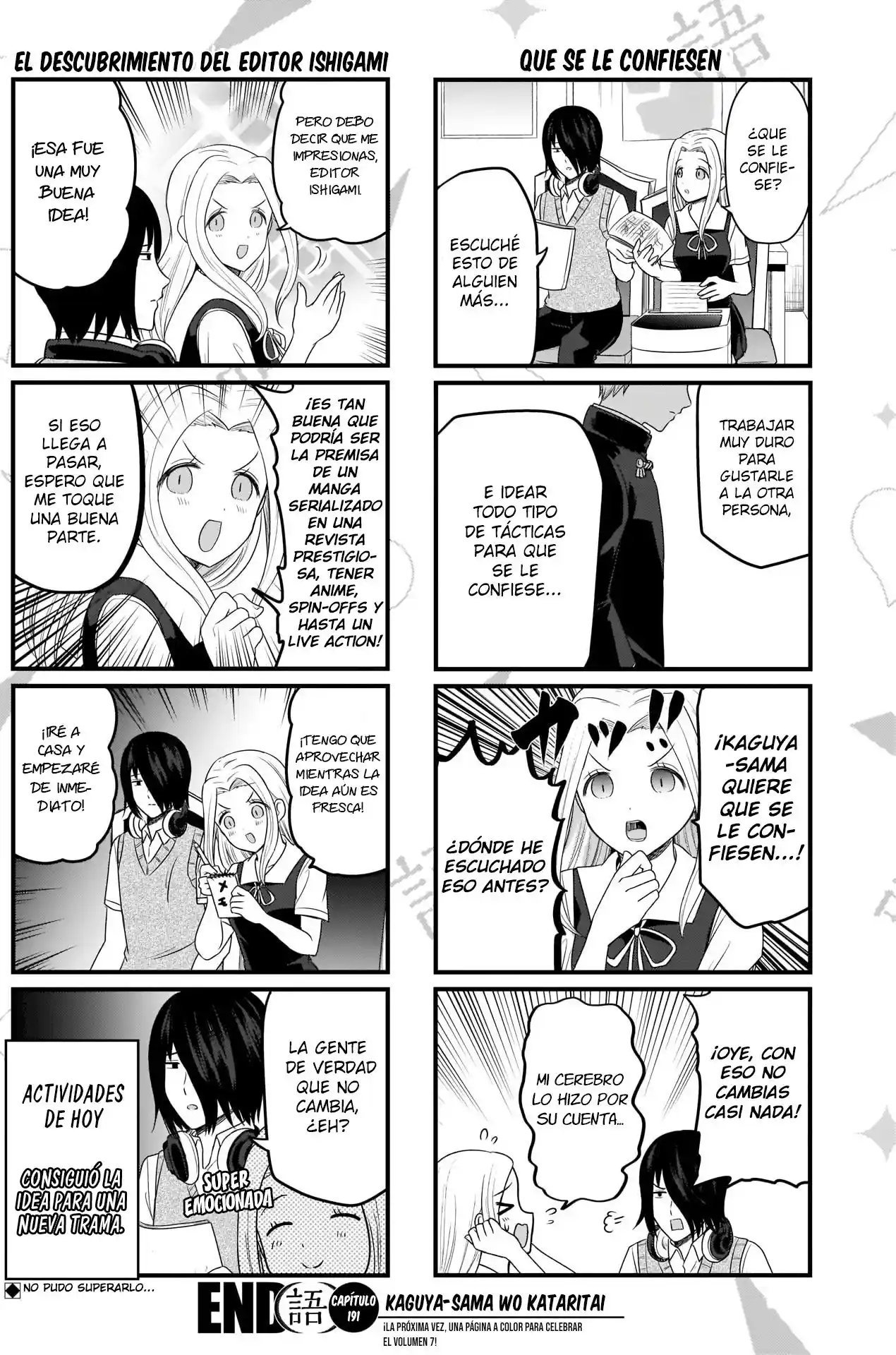 Kaguya-sama Wo Kataritai - Capítulo 191 - Página 5 - LectorTMOo