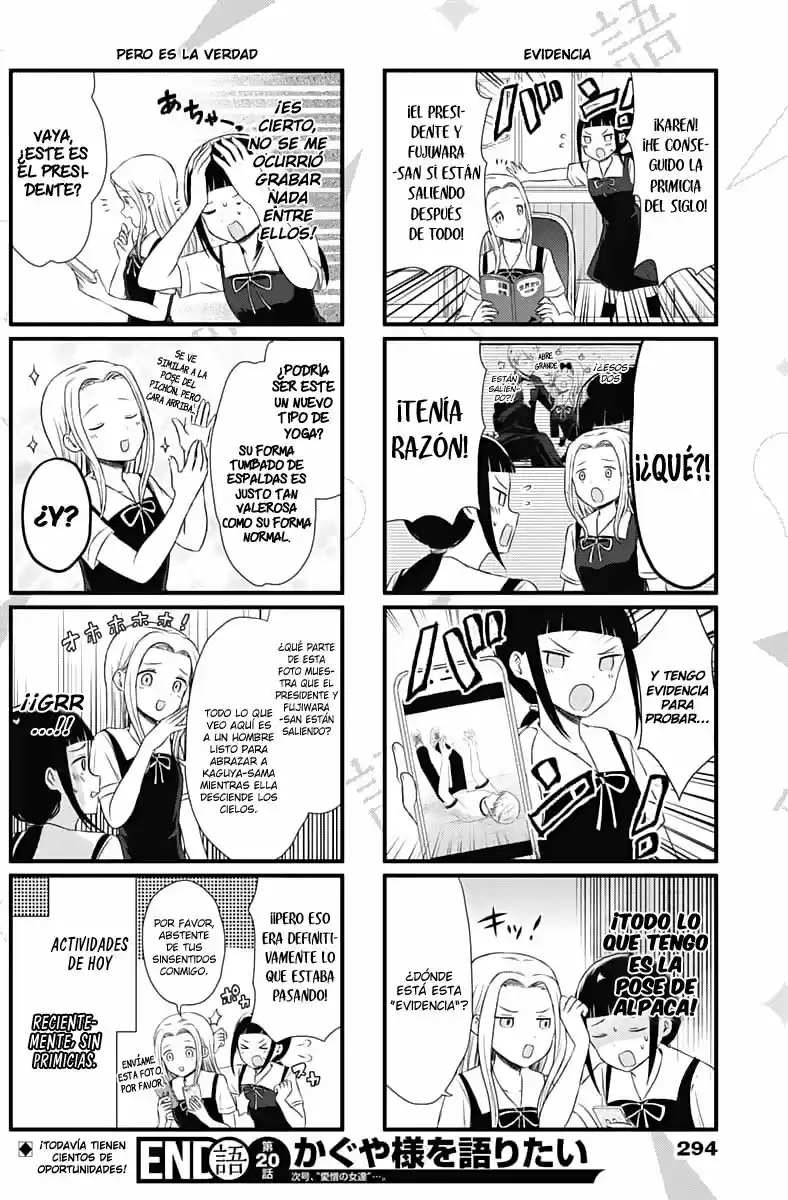 Kaguya-sama Wo Kataritai - Capítulo 20 - Página 4 - LectorTMOo