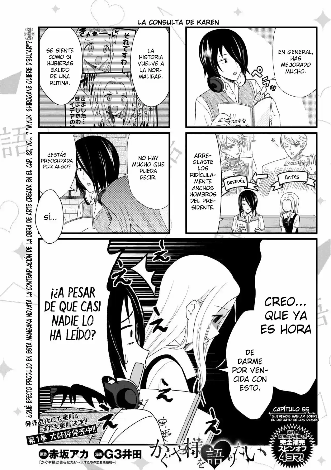 Kaguya-sama Wo Kataritai - Capítulo 55 - Página 1 - LectorTMOo