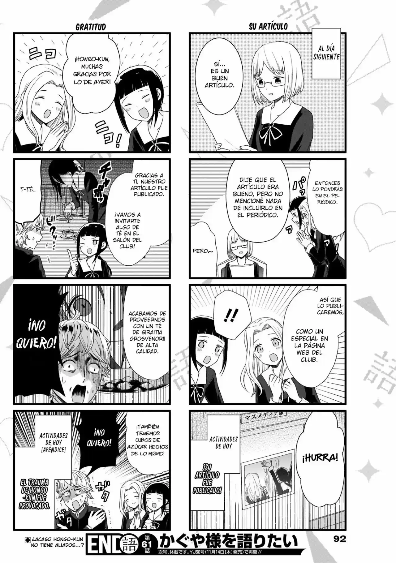 Kaguya-sama Wo Kataritai - Capítulo 61 - Página 4 - LectorTMOo