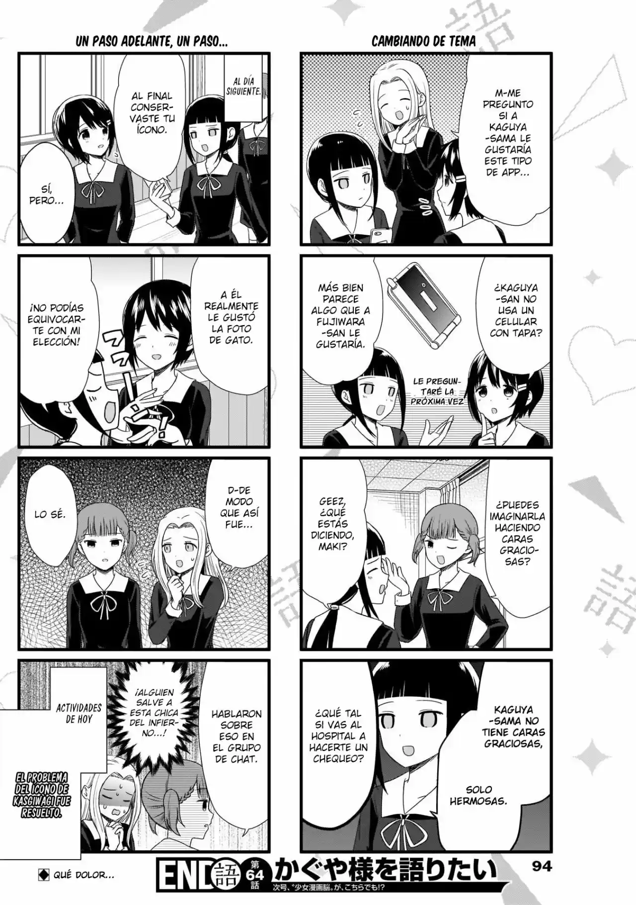 Kaguya-sama Wo Kataritai - Capítulo 64 - Página 4 - LectorTMOo