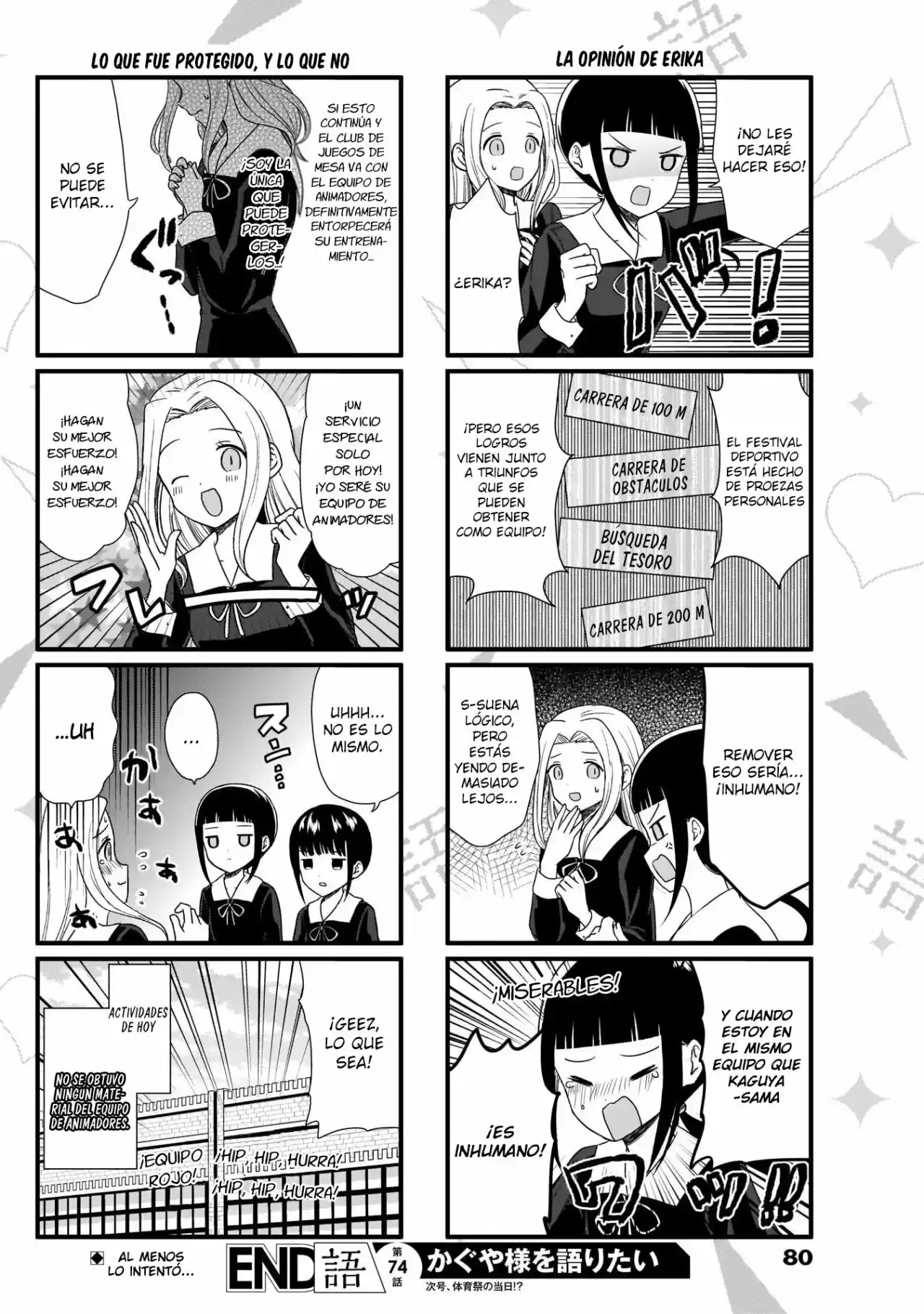 Kaguya-sama Wo Kataritai - Capítulo 74 - Página 4 - LectorTMOo