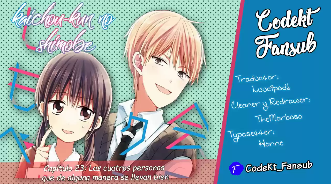 Kaichou-kun No Shimobe - Capítulo 23 - Página 1 - LectorTMOo