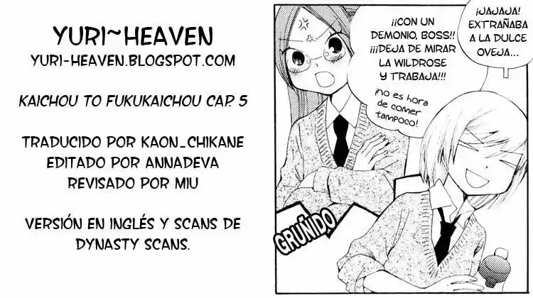 Kaichou To Fukukaichou - Capítulo 5 - Página 15 - LectorTMOo