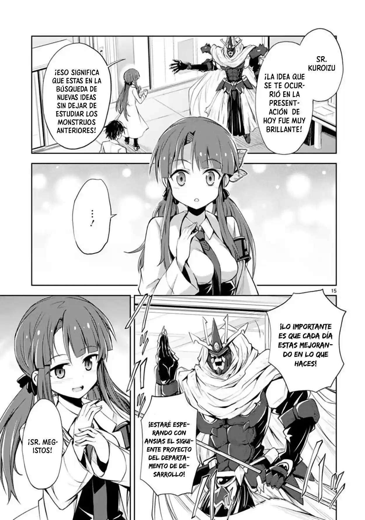 Kaijin Kaihatsubu No Kuroitsu-san - Capítulo 1 - Página 16 - LectorTMOo