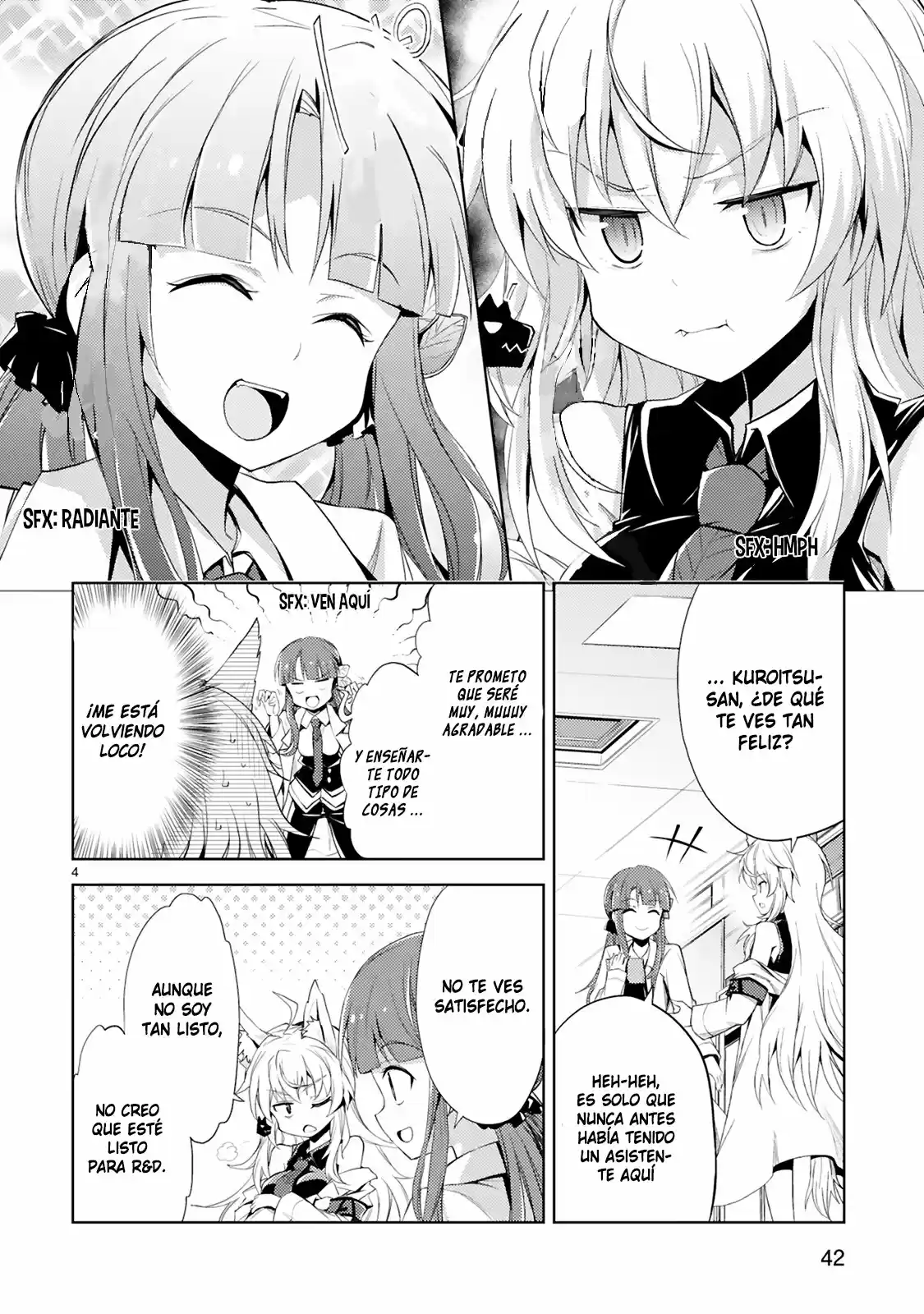 Kaijin Kaihatsubu No Kuroitsu-san - Capítulo 3 - Página 7 - LectorTMOo