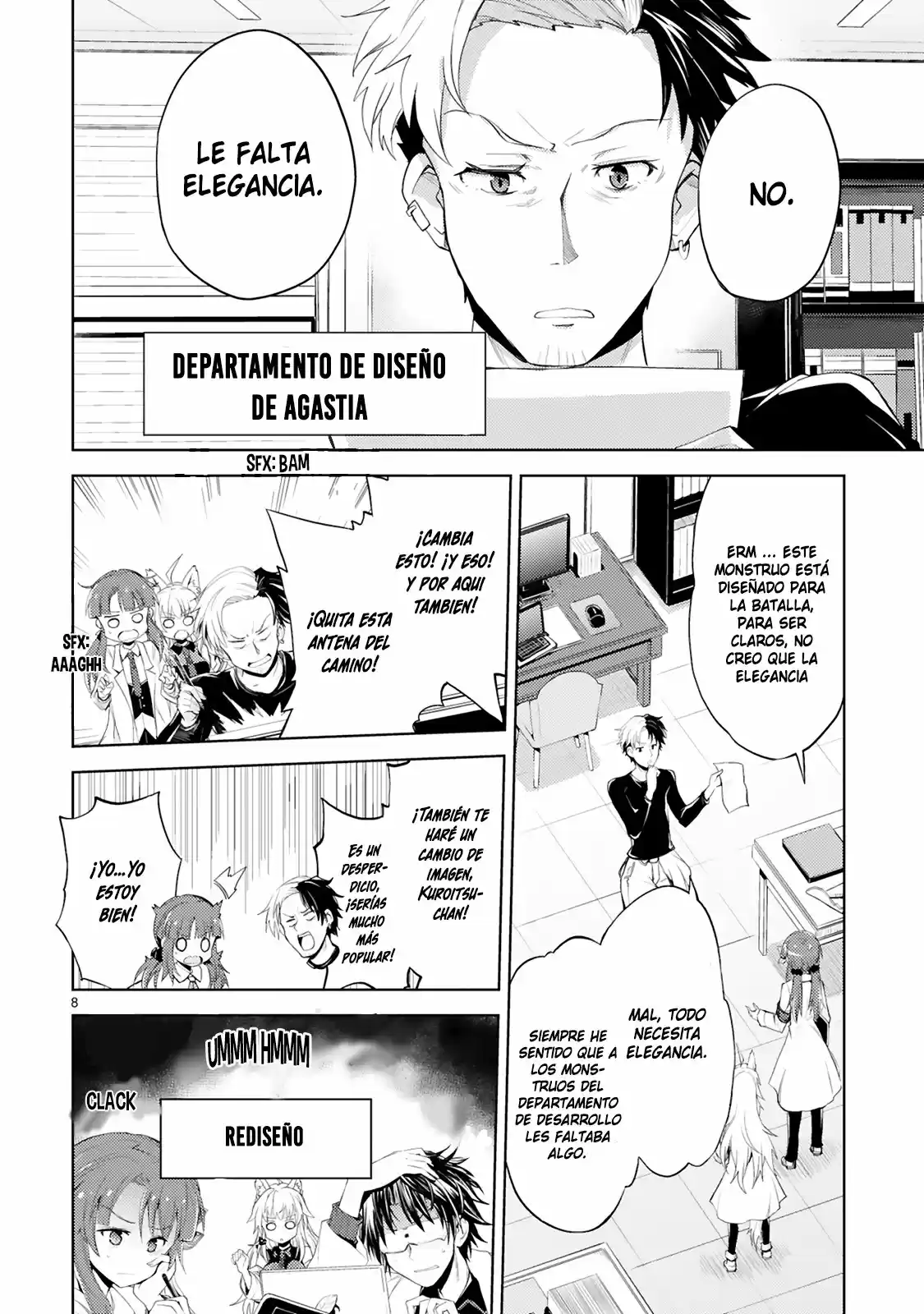 Kaijin Kaihatsubu No Kuroitsu-san - Capítulo 3 - Página 11 - LectorTMOo