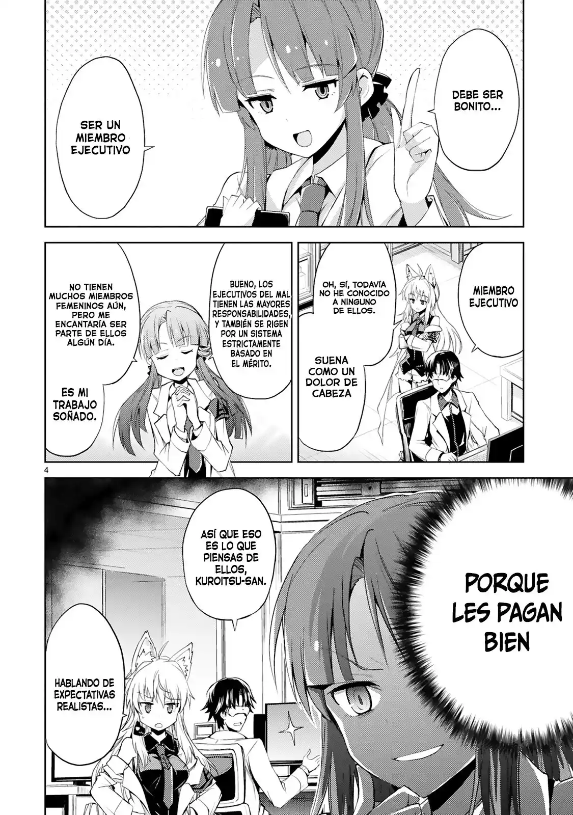 Kaijin Kaihatsubu No Kuroitsu-san - Capítulo 4 - Página 5 - LectorTMOo