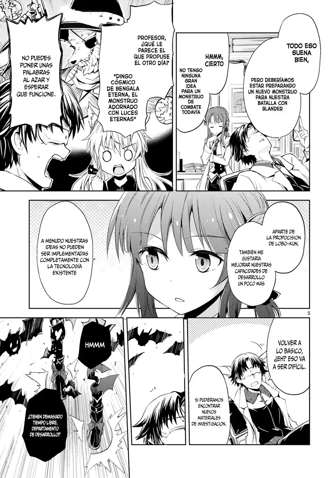 Kaijin Kaihatsubu No Kuroitsu-san - Capítulo 4 - Página 6 - LectorTMOo