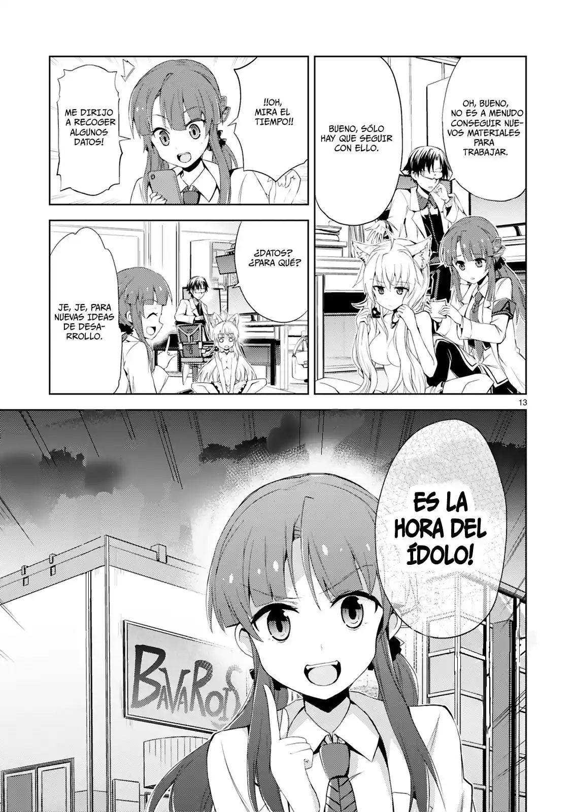 Kaijin Kaihatsubu No Kuroitsu-san - Capítulo 4 - Página 14 - LectorTMOo