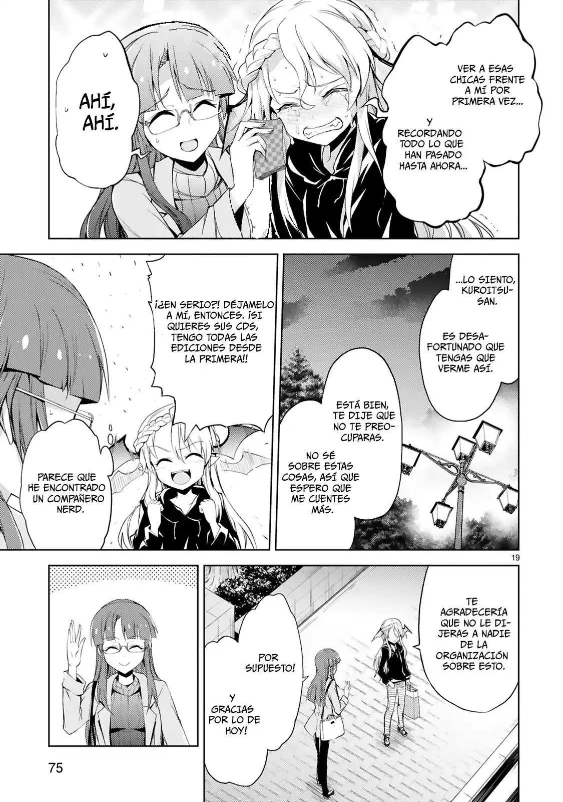 Kaijin Kaihatsubu No Kuroitsu-san - Capítulo 4 - Página 20 - LectorTMOo