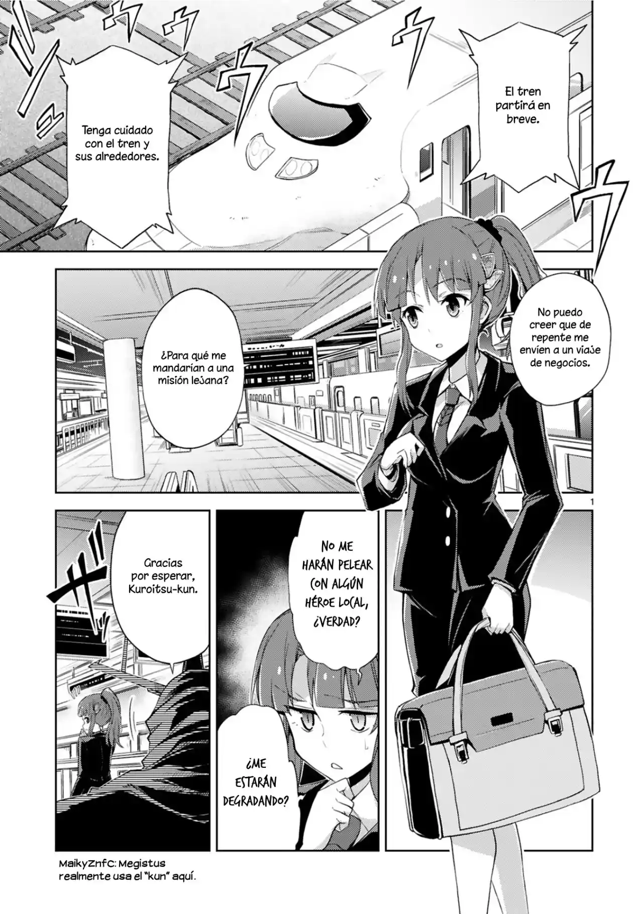 Kaijin Kaihatsubu No Kuroitsu-san - Capítulo 5 - Página 2 - LectorTMOo