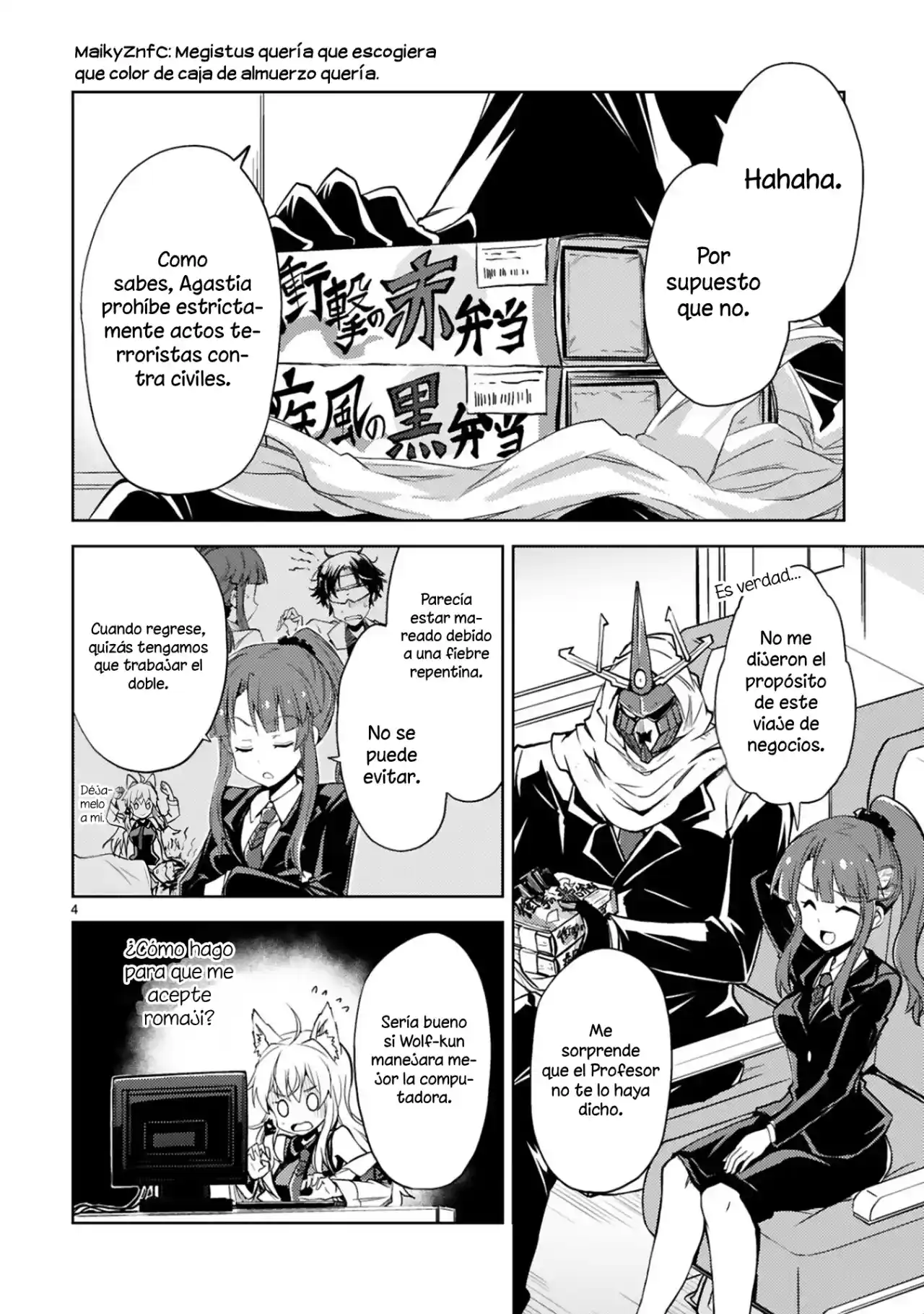 Kaijin Kaihatsubu No Kuroitsu-san - Capítulo 5 - Página 5 - LectorTMOo