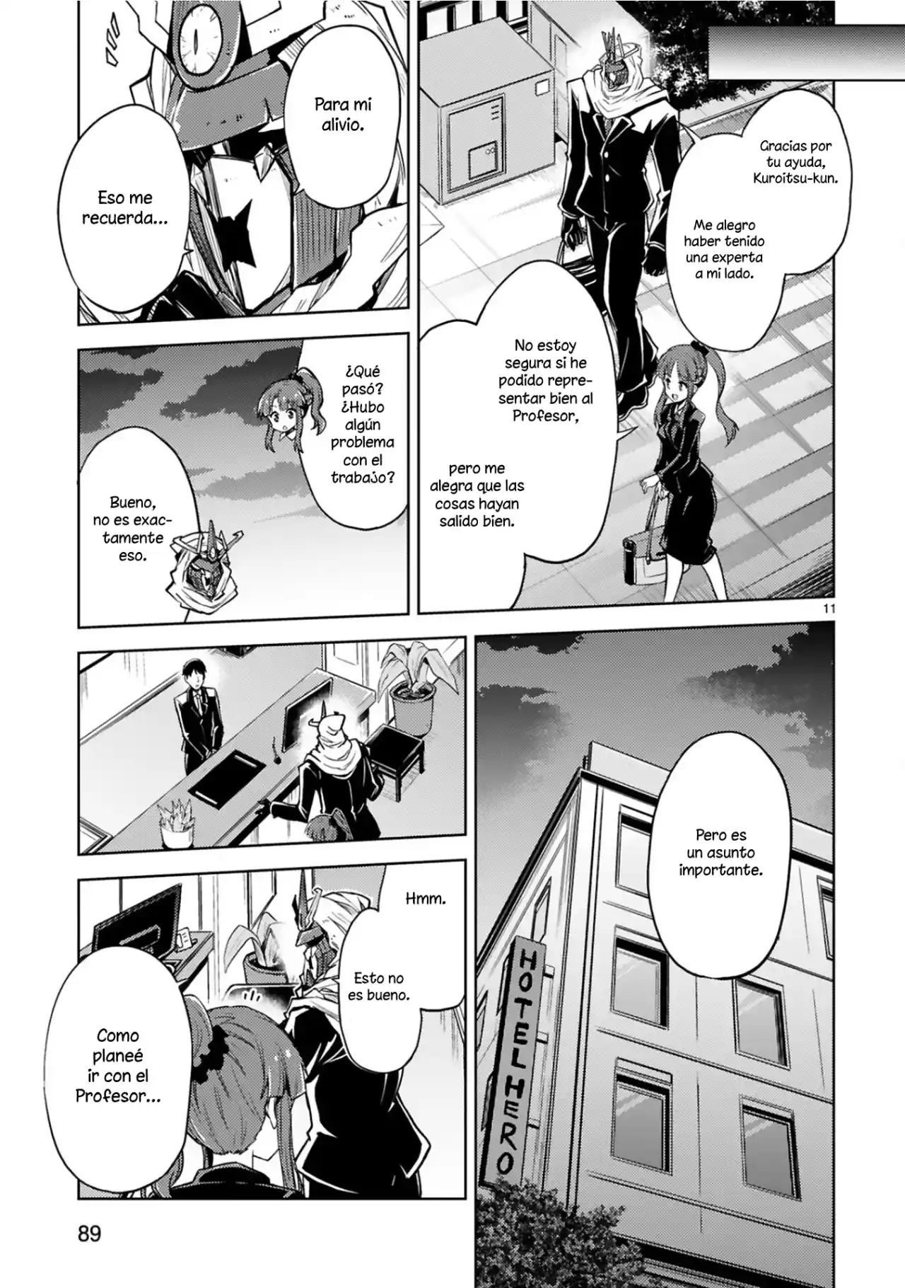 Kaijin Kaihatsubu No Kuroitsu-san - Capítulo 5 - Página 12 - LectorTMOo