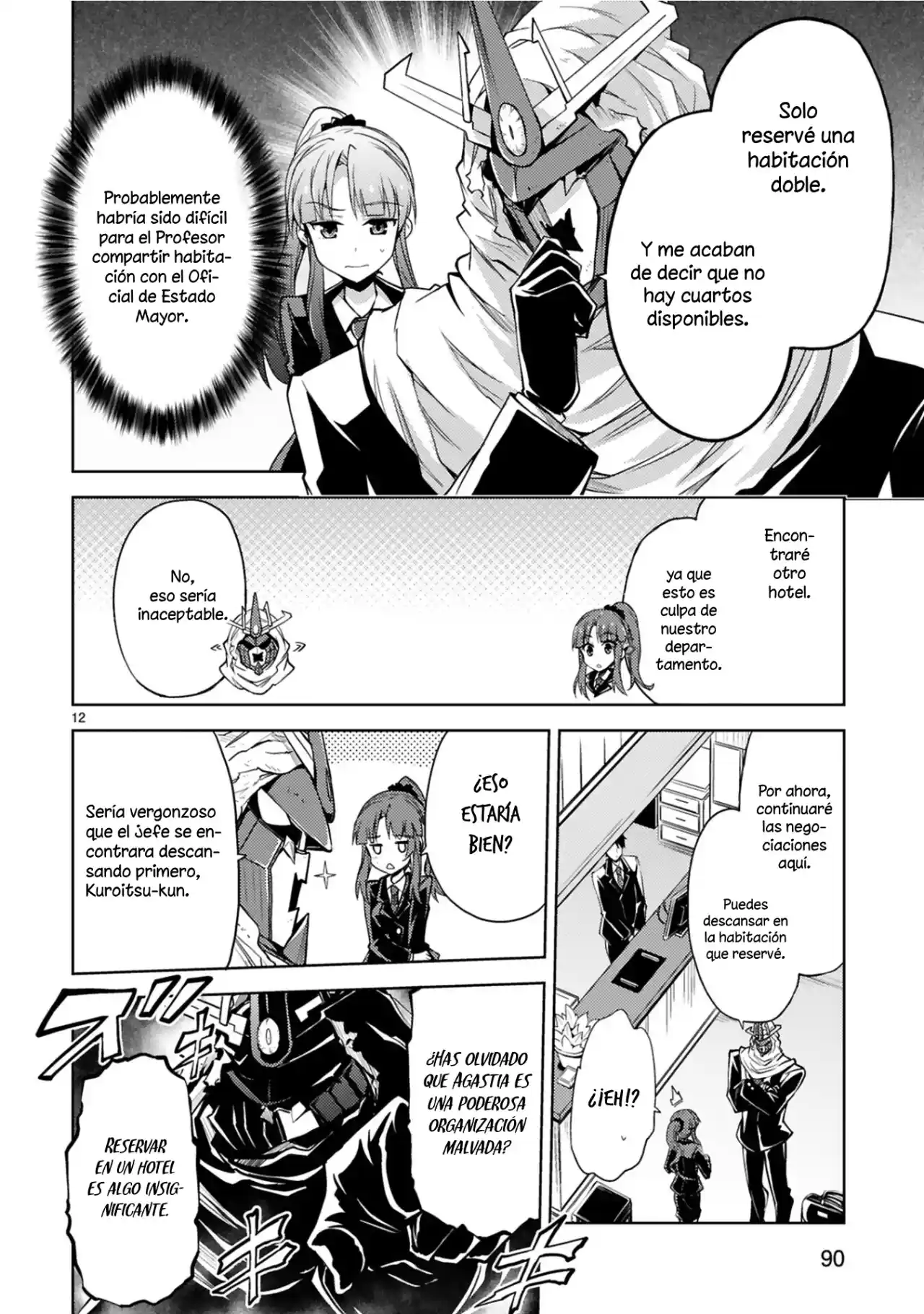 Kaijin Kaihatsubu No Kuroitsu-san - Capítulo 5 - Página 13 - LectorTMOo