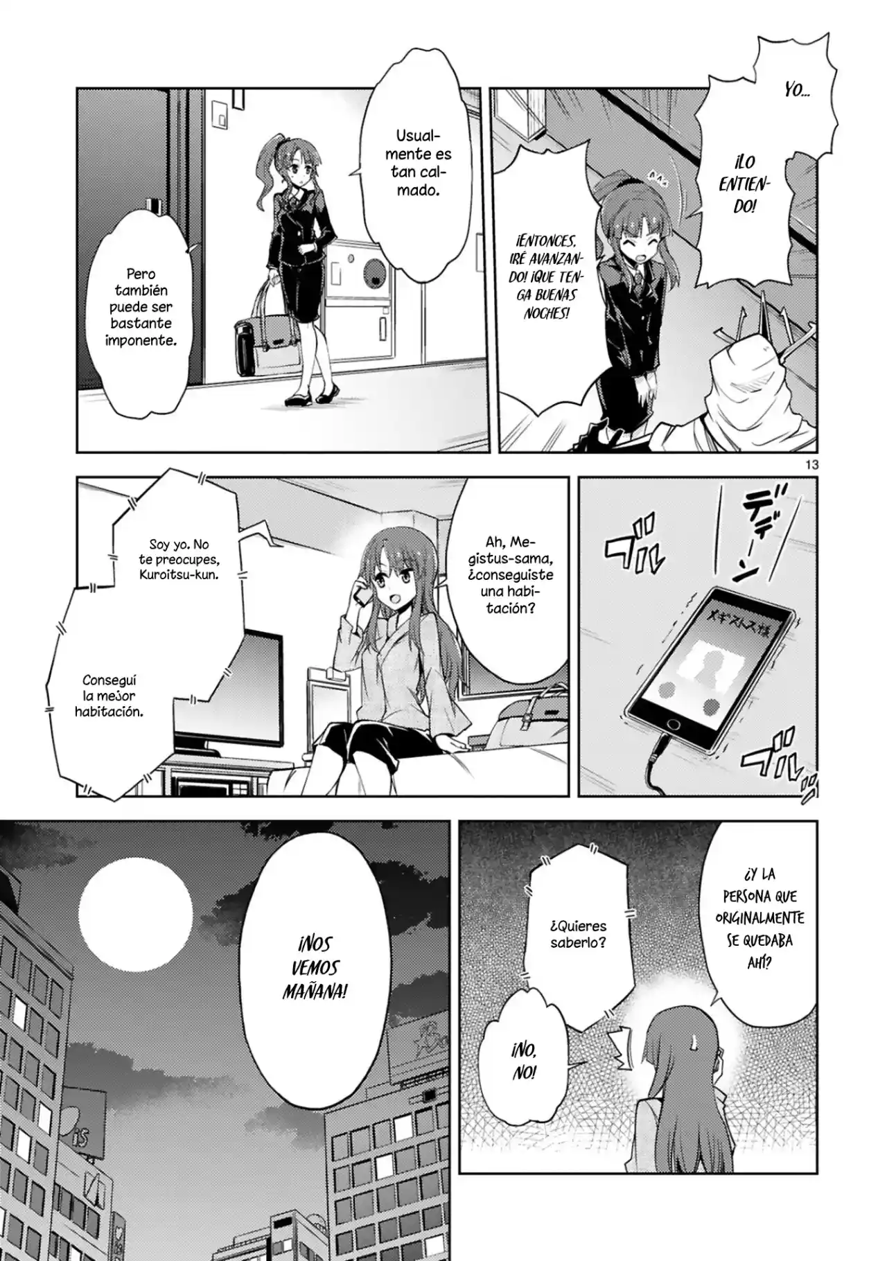 Kaijin Kaihatsubu No Kuroitsu-san - Capítulo 5 - Página 14 - LectorTMOo