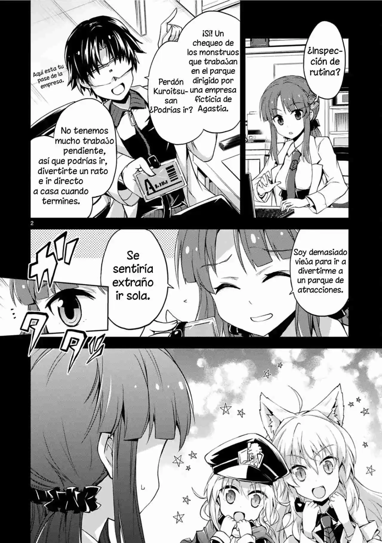 Kaijin Kaihatsubu No Kuroitsu-san - Capítulo 6 - Página 3 - LectorTMOo