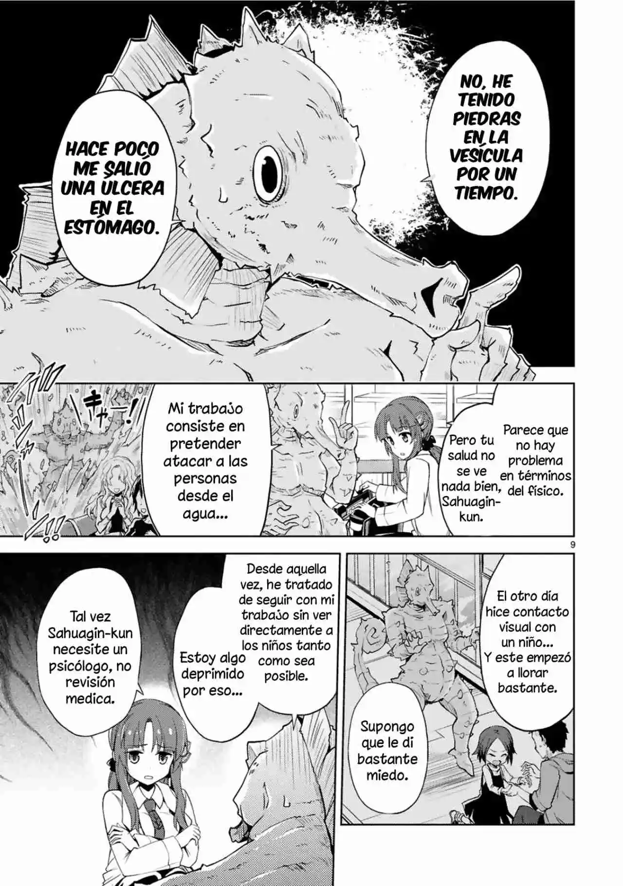 Kaijin Kaihatsubu No Kuroitsu-san - Capítulo 6 - Página 10 - LectorTMOo