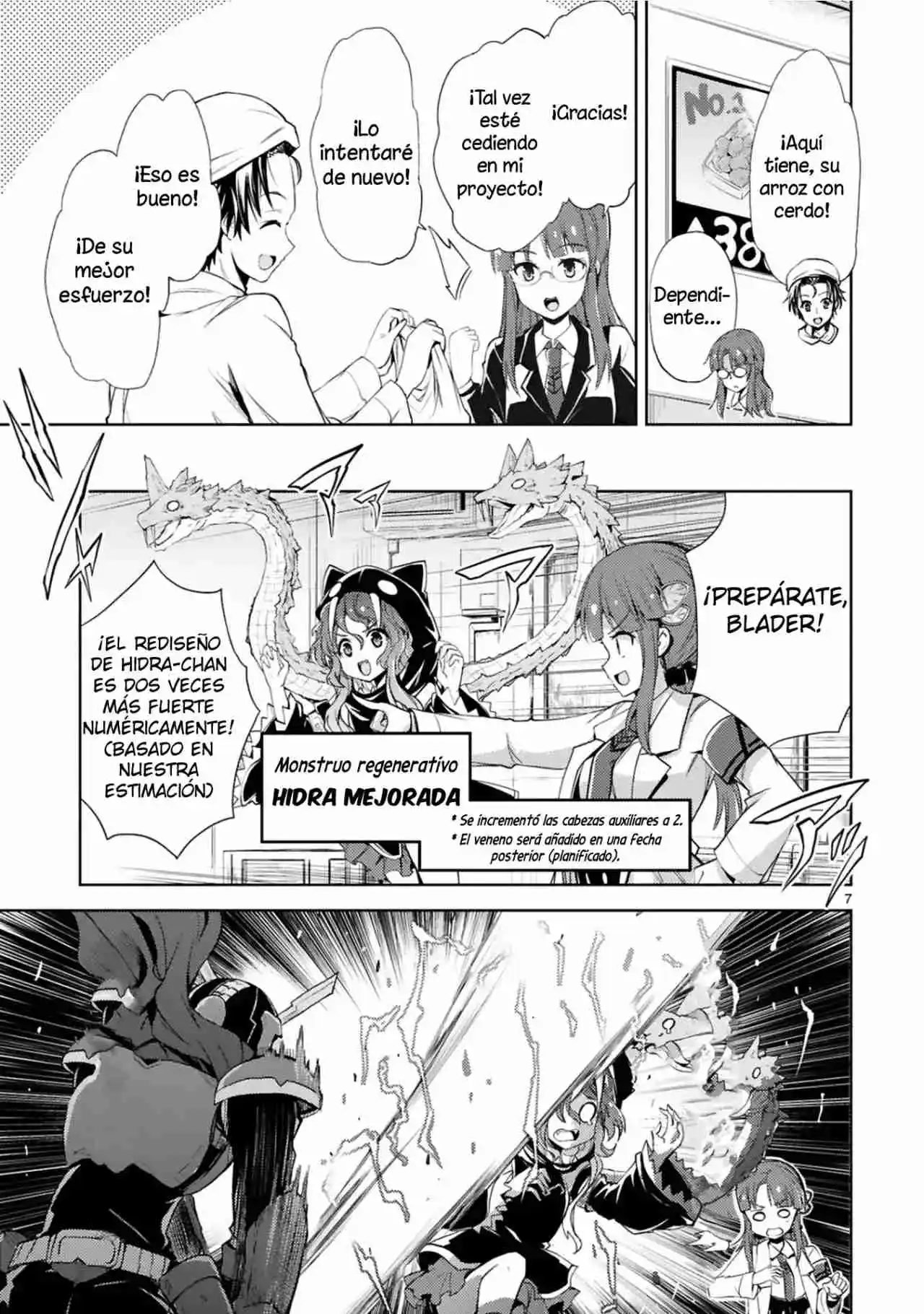 Kaijin Kaihatsubu No Kuroitsu-san - Capítulo 7 - Página 8 - LectorTMOo