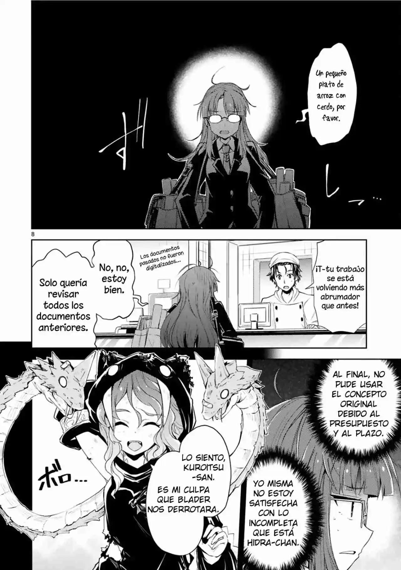 Kaijin Kaihatsubu No Kuroitsu-san - Capítulo 7 - Página 9 - LectorTMOo