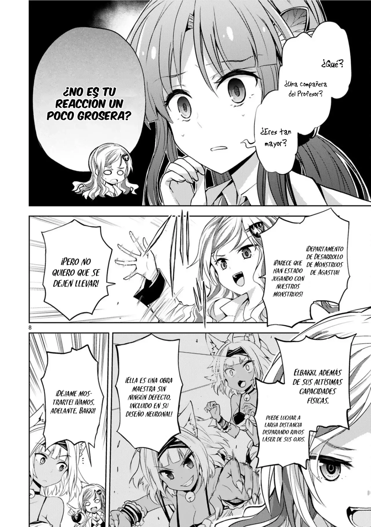 Kaijin Kaihatsubu No Kuroitsu-san - Capítulo 8 - Página 9 - LectorTMOo