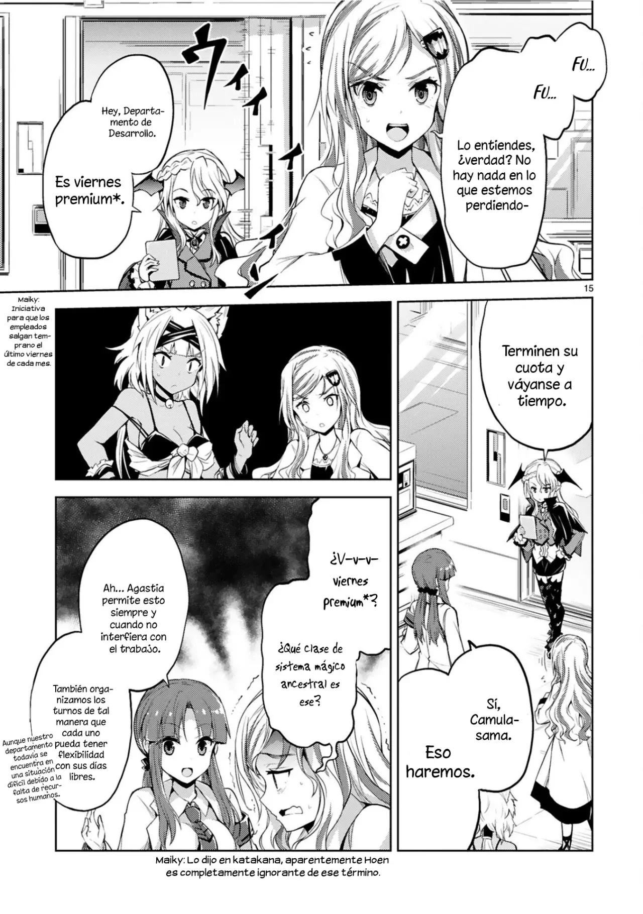 Kaijin Kaihatsubu No Kuroitsu-san - Capítulo 8 - Página 16 - LectorTMOo
