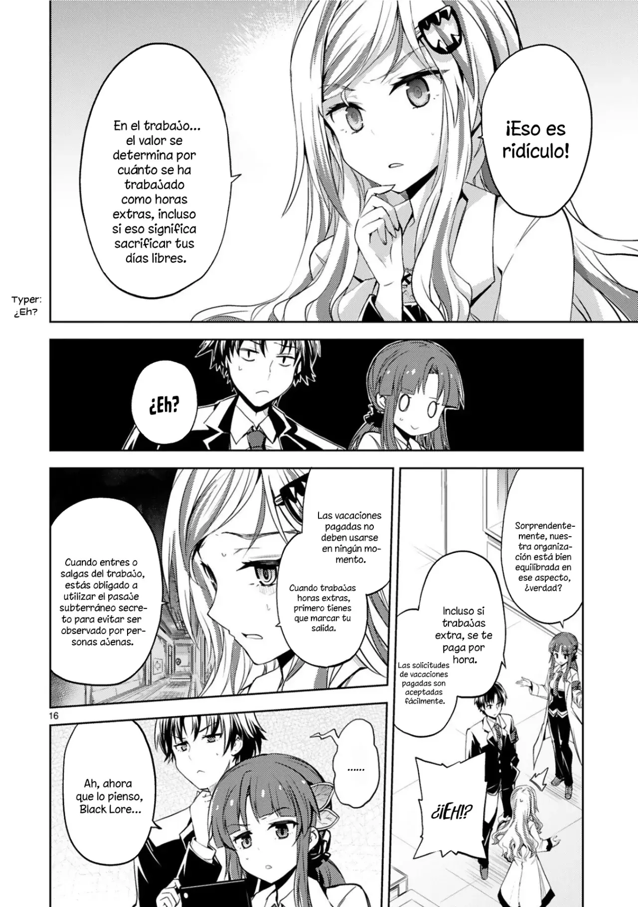 Kaijin Kaihatsubu No Kuroitsu-san - Capítulo 8 - Página 17 - LectorTMOo