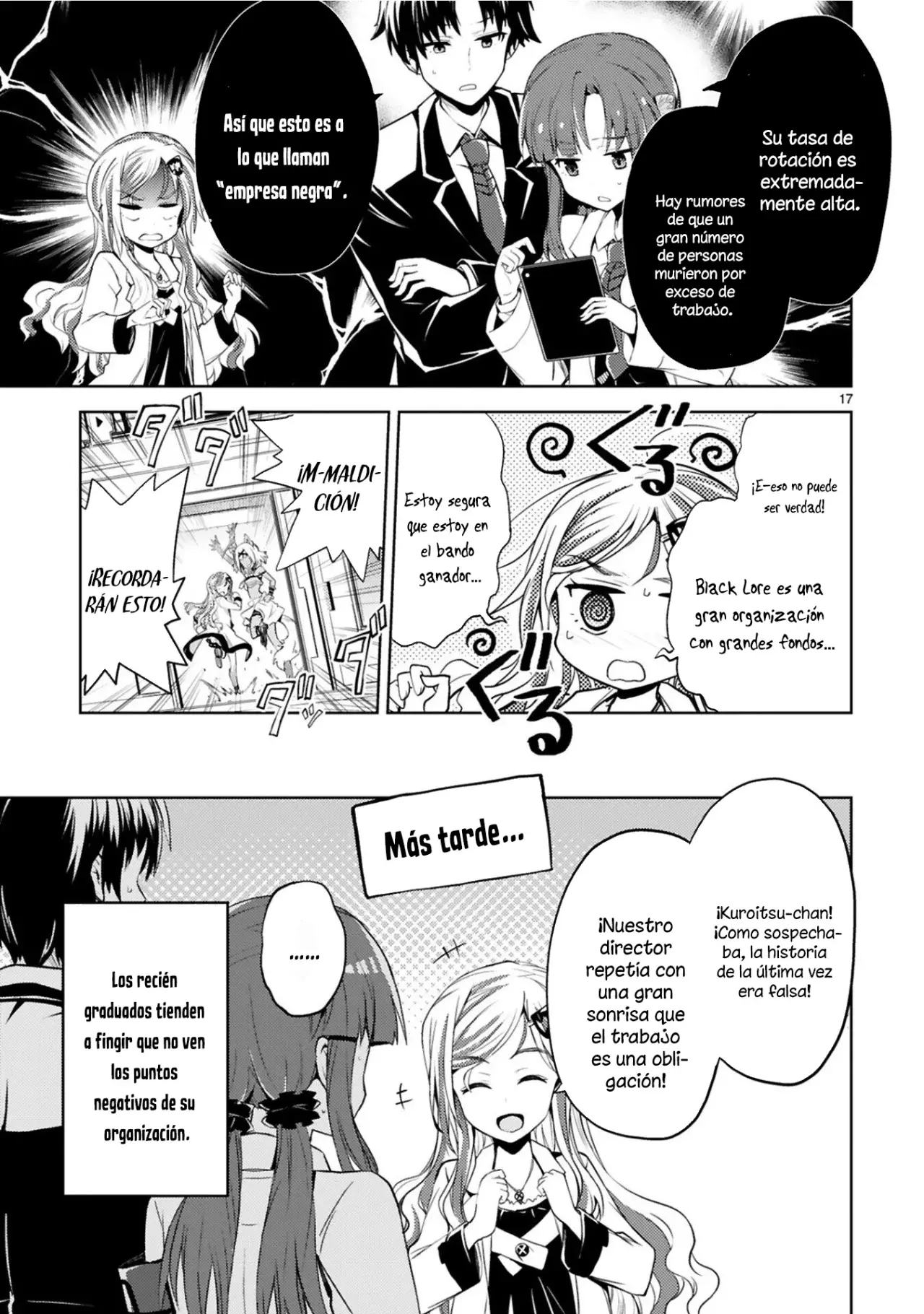 Kaijin Kaihatsubu No Kuroitsu-san - Capítulo 8 - Página 18 - LectorTMOo