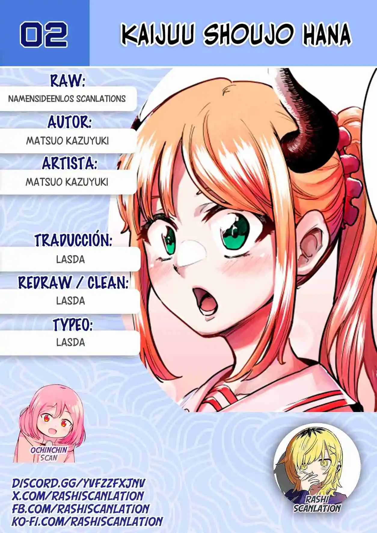 Kaijuu Shoujo Hana - Capítulo 2 - Página 1 - LectorTMOo