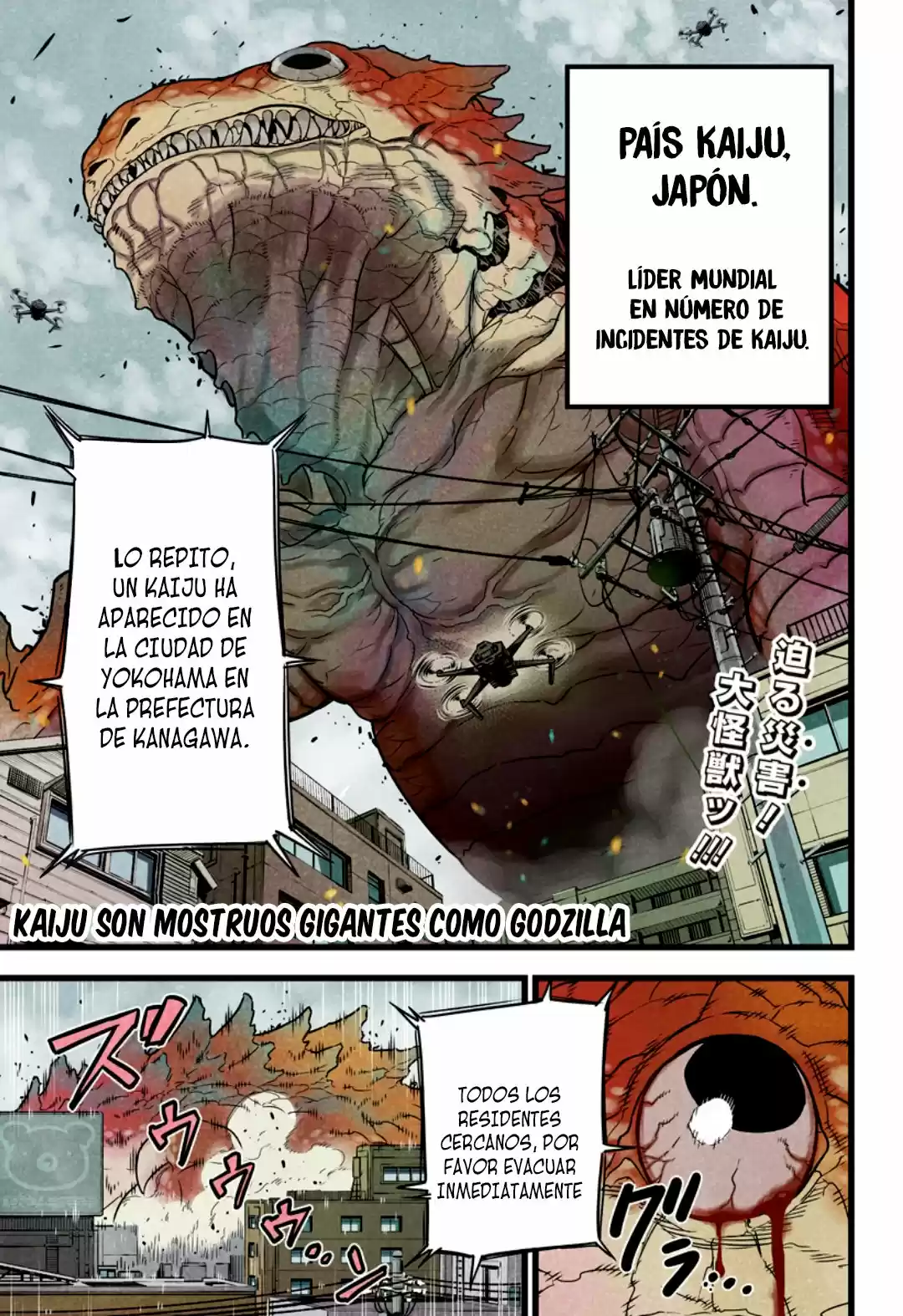 Kaikju No.8 - Capítulo 1 - Página 2 - LectorTMOo